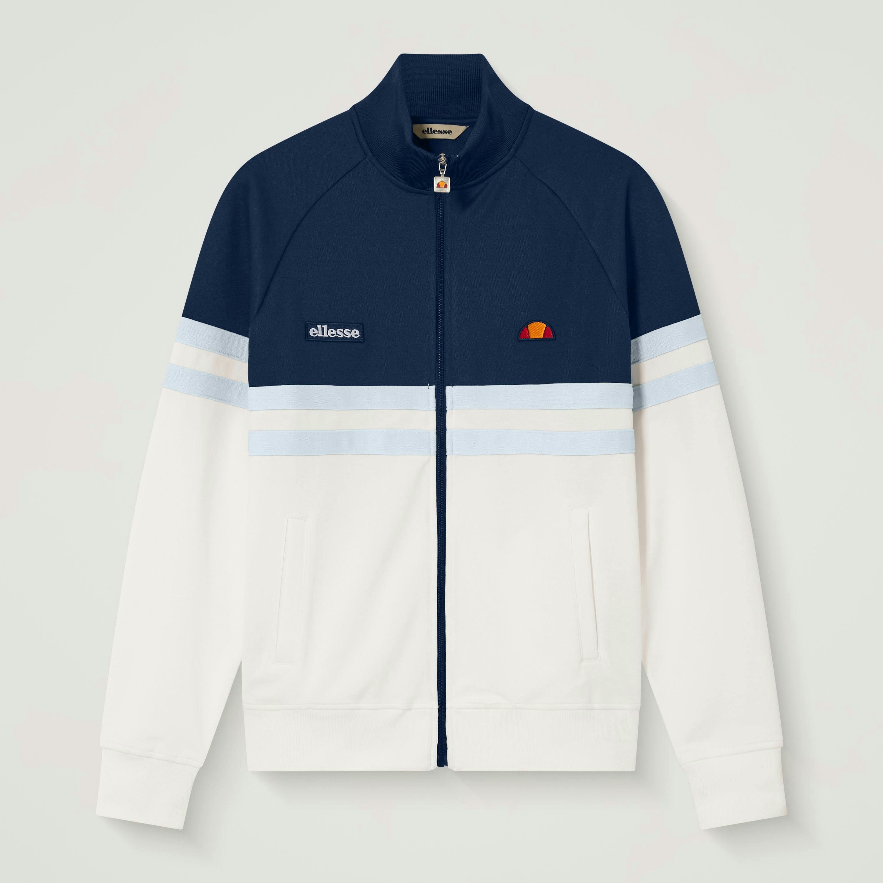 Rimini Track Jacket - Off White/Navy , view 1 of 3