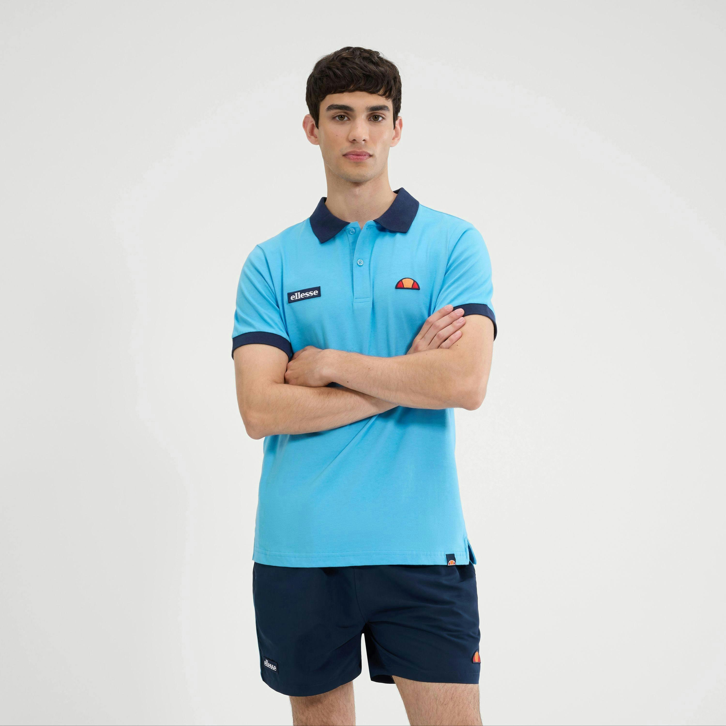 Lessepsia Polo - Light Blue/Navy , view 1 of 4