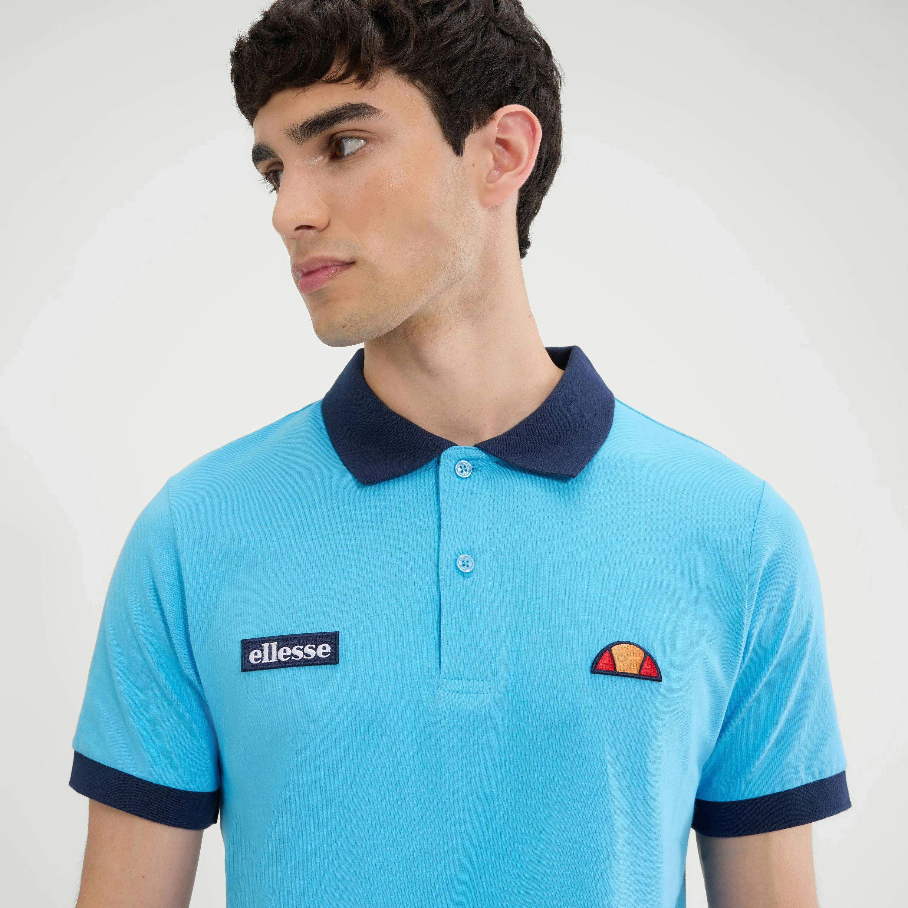 Lessepsia Polo - Light Blue/Navy , view 3 of 4