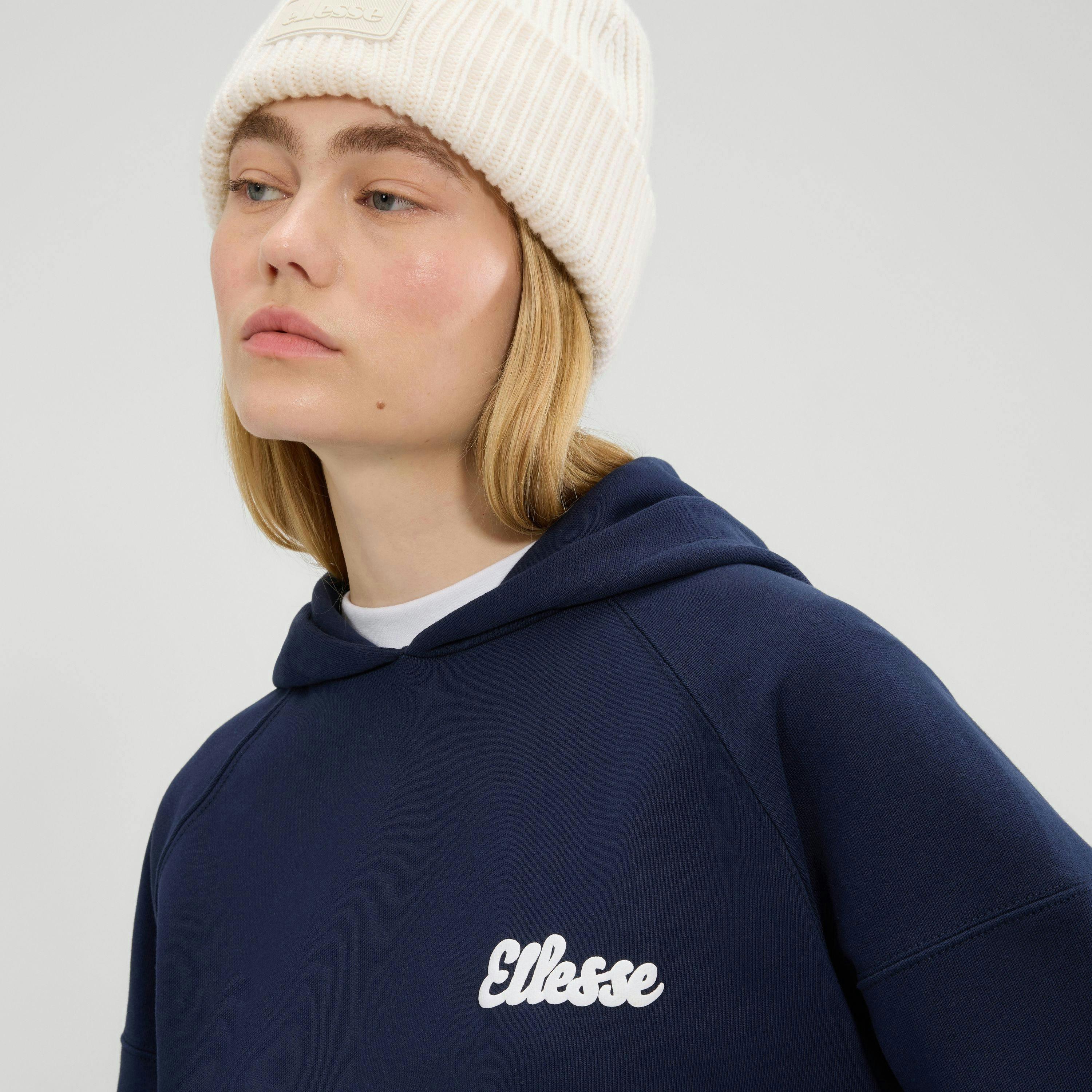Il Trio Hoodie - Navy , view 3 of 4