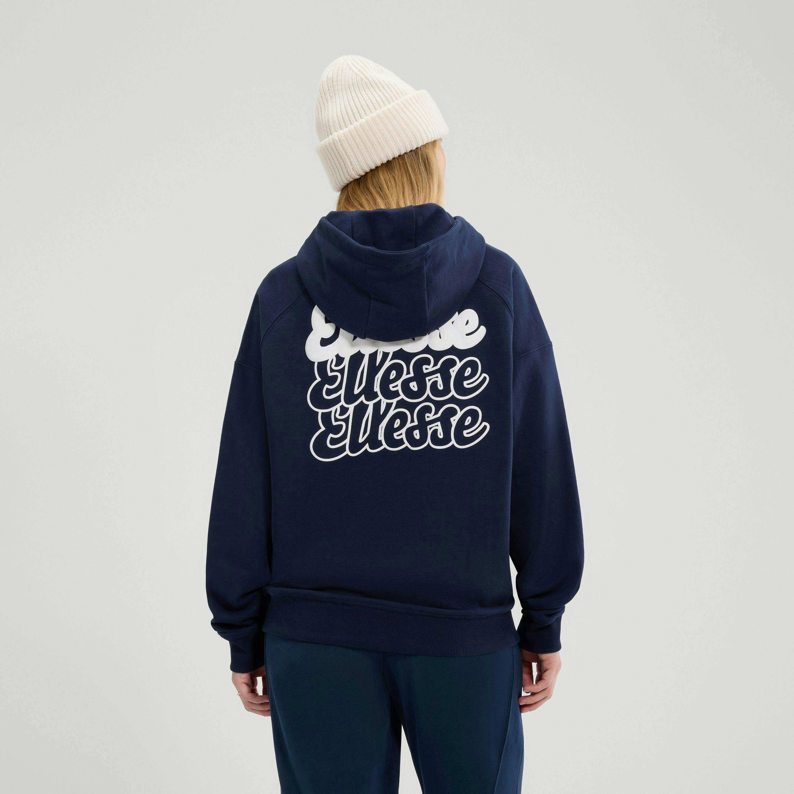 Il Trio Hoodie - Navy , view 4 of 4