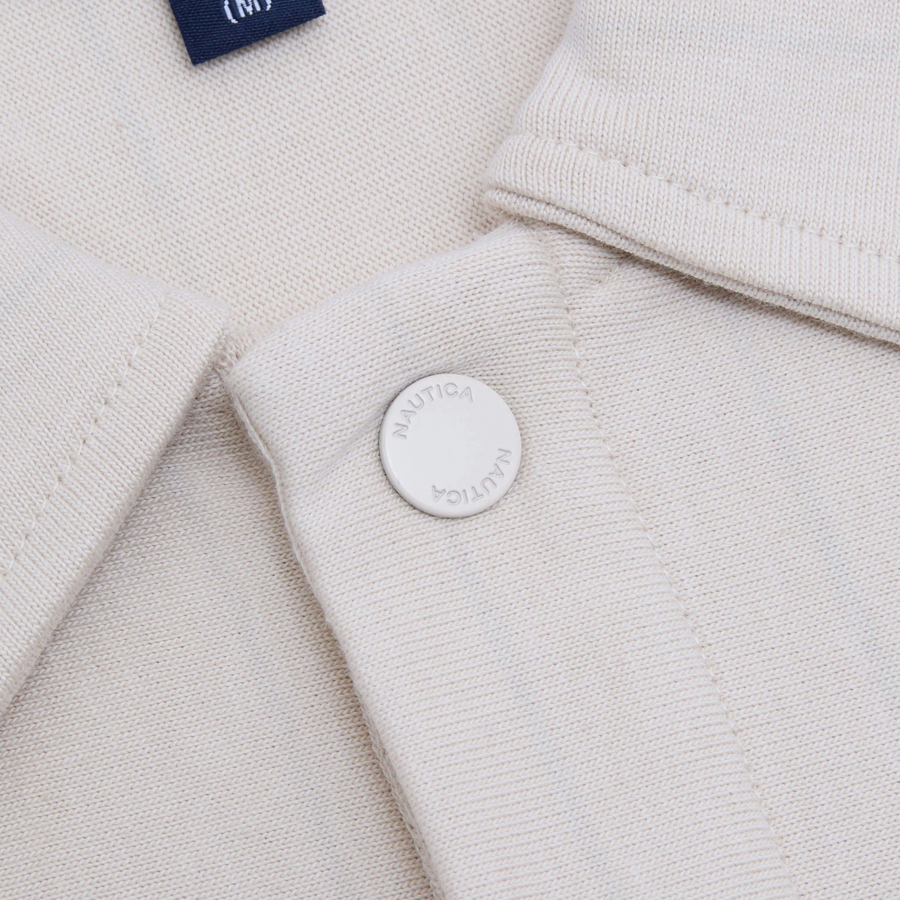 Colson Collared Sweatshirt-Ivory , view 4 of 4