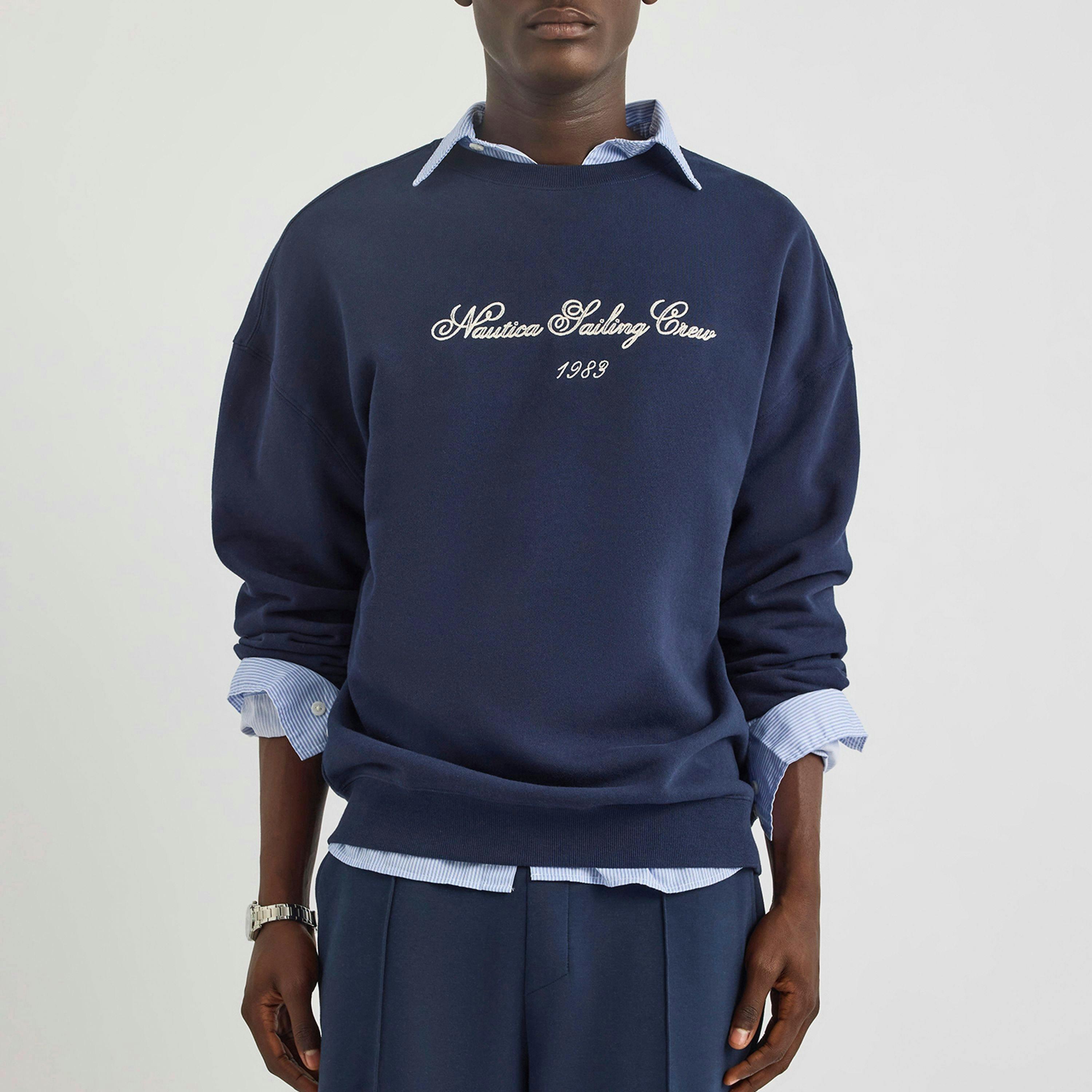 Jenson Sweatshirt-Dark Navy , view 1 of 4
