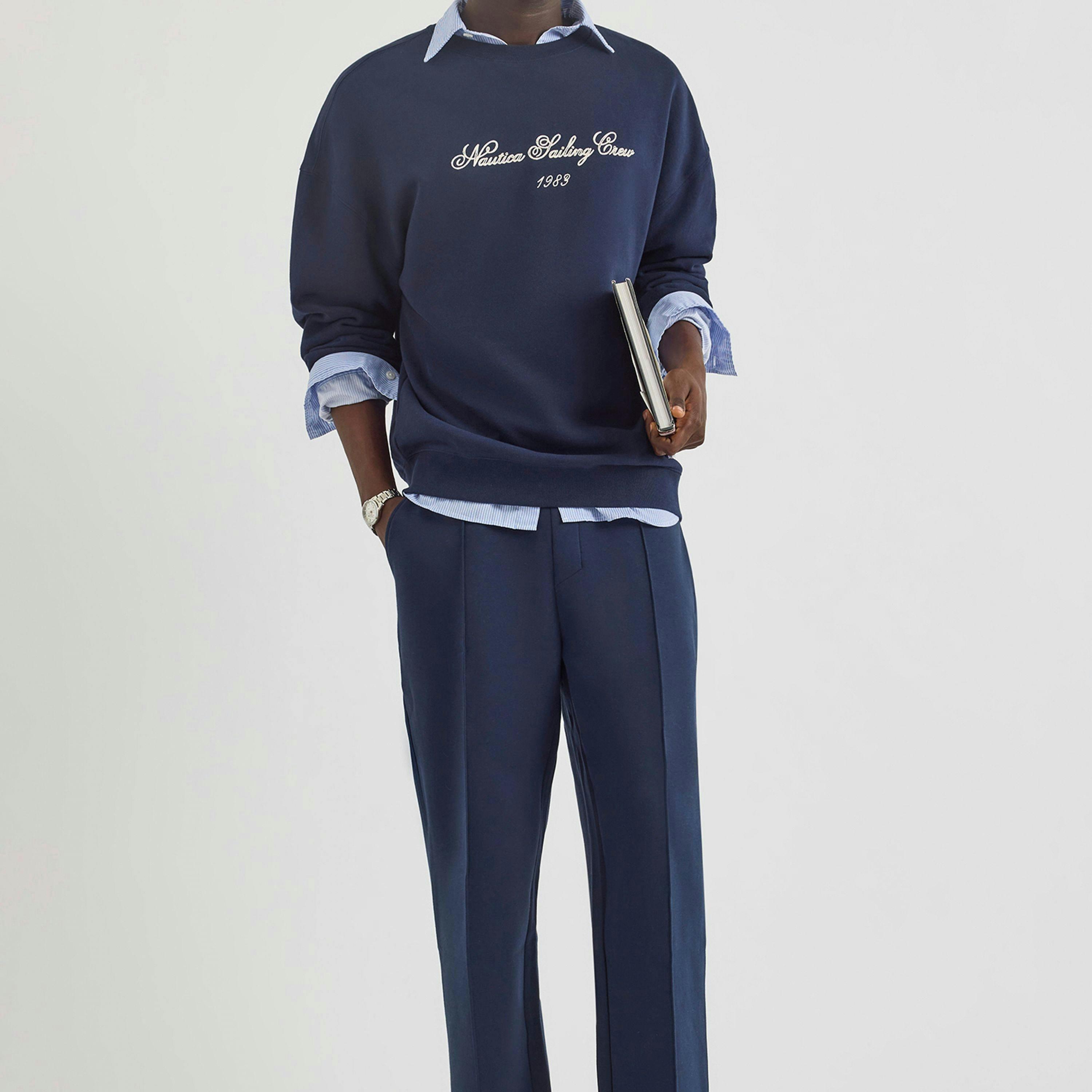 Jenson Sweatshirt-Dark Navy , view 4 of 4