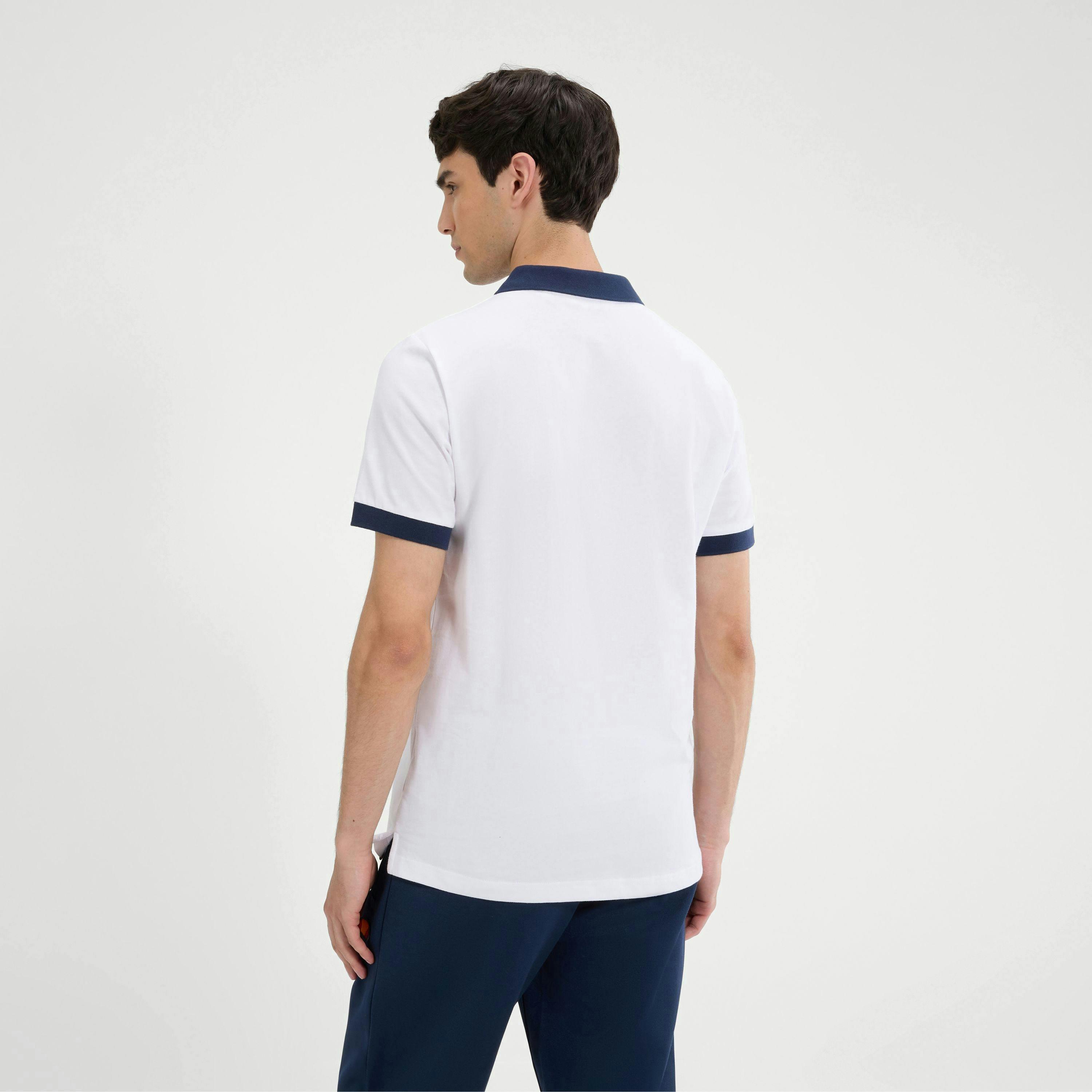 Lessepsia Polo - White/Navy , view 2 of 4