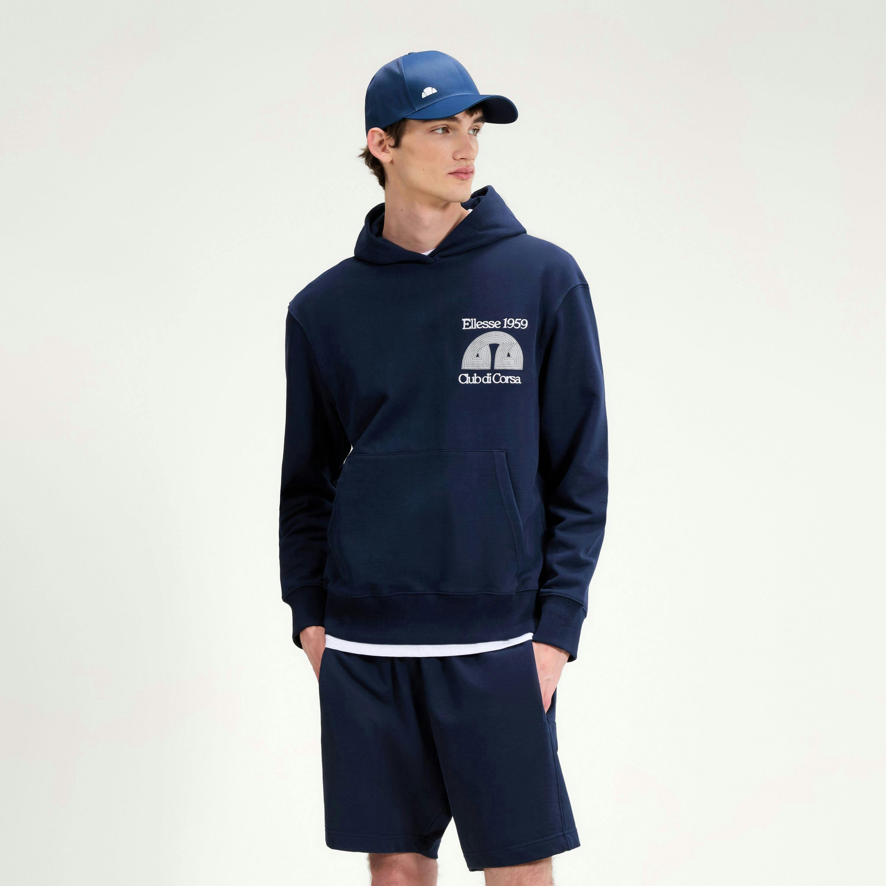 Club Di Corsa Hoodie - Navy , view 1 of 4