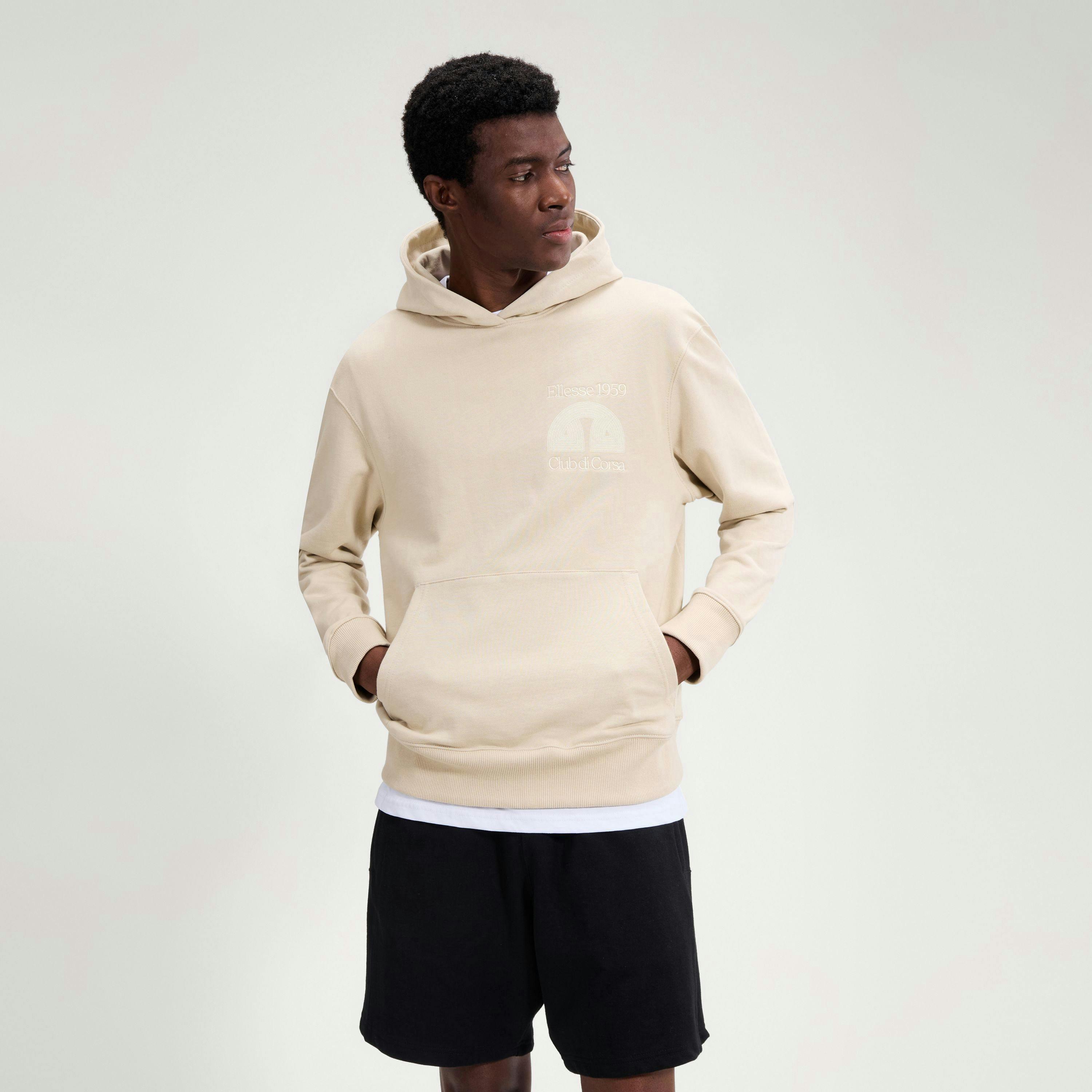 Club Di Corsa Hoodie-Stone , view 1 of 4