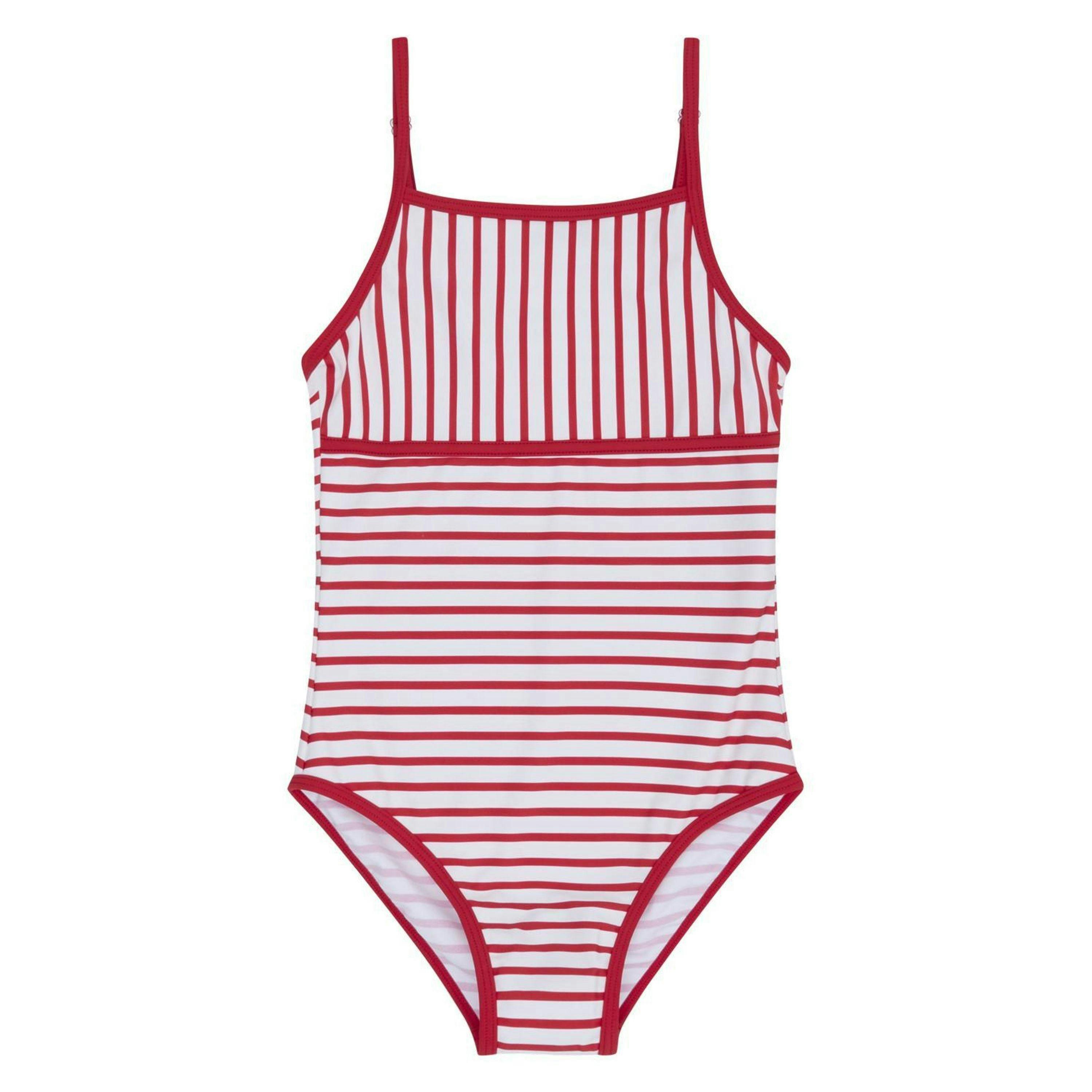 Cervesme Swimsuit - Dark Blue/Off White , view 2 of 3