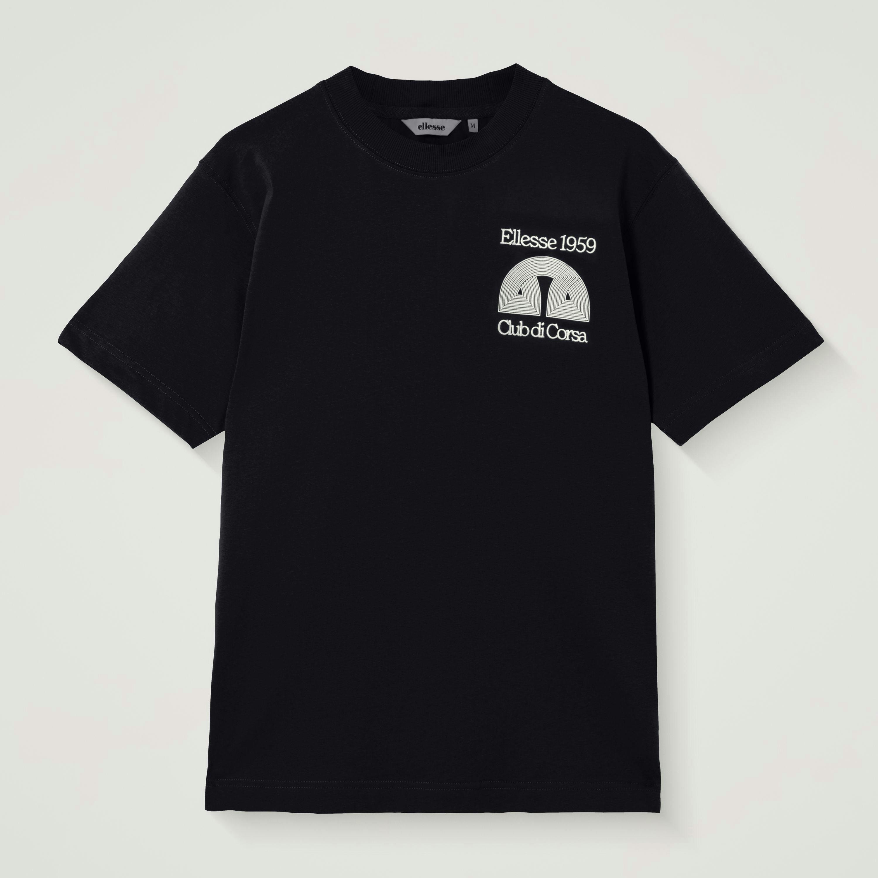 Club Di Corsa Tee - Black , view 1 of 3