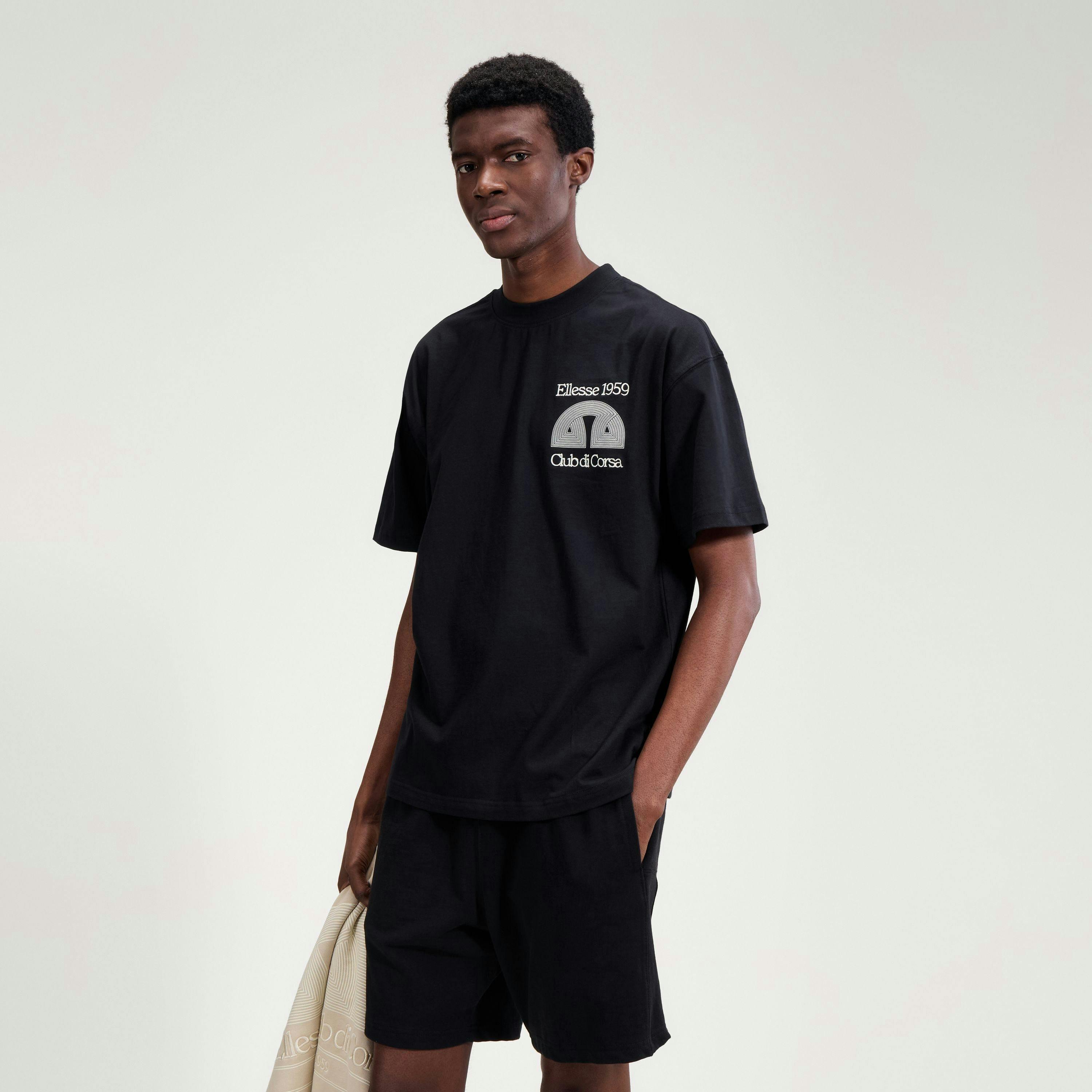 Club Di Corsa Tee - Black , view 3 of 3