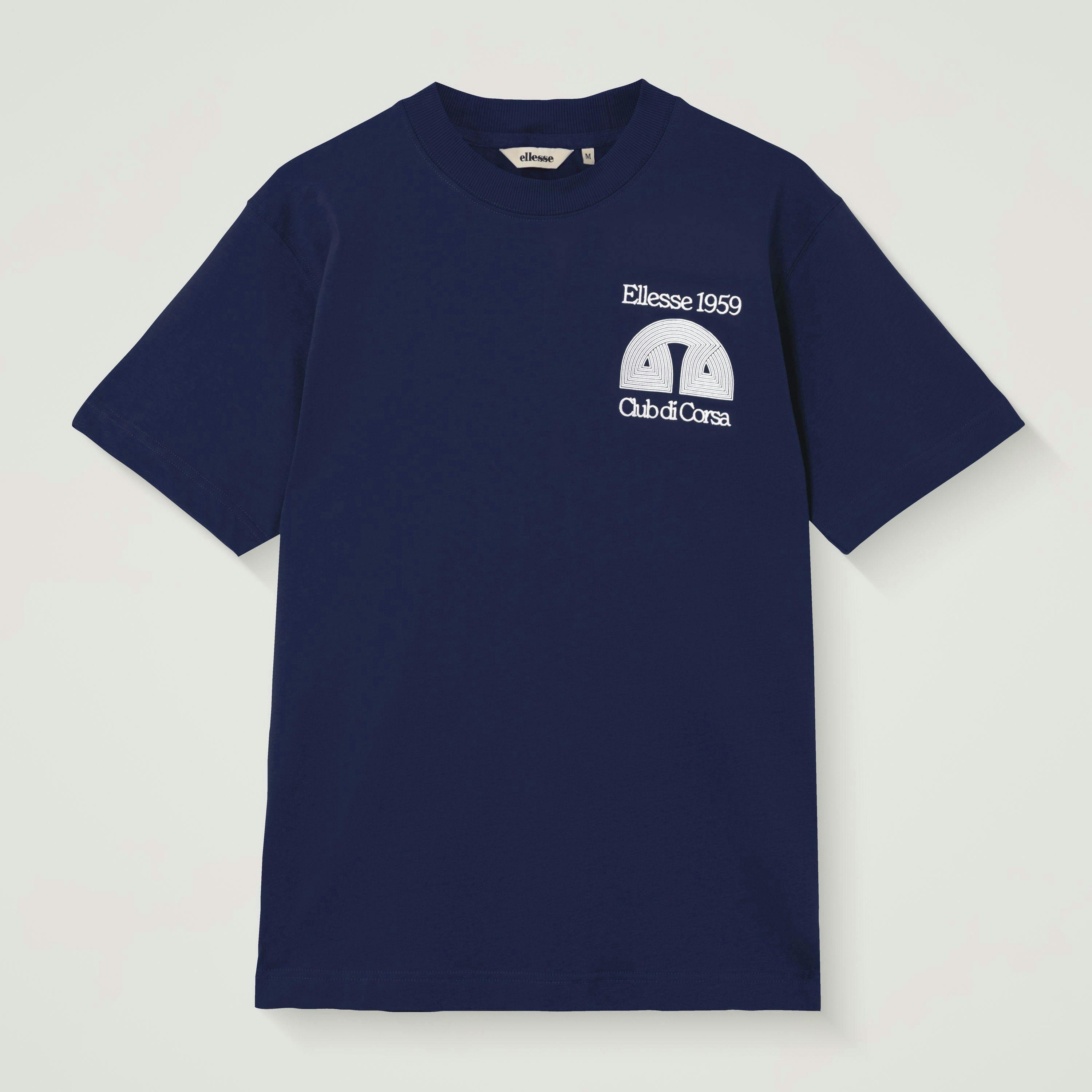 Club Di Corsa Tee - Navy , view 1 of 3