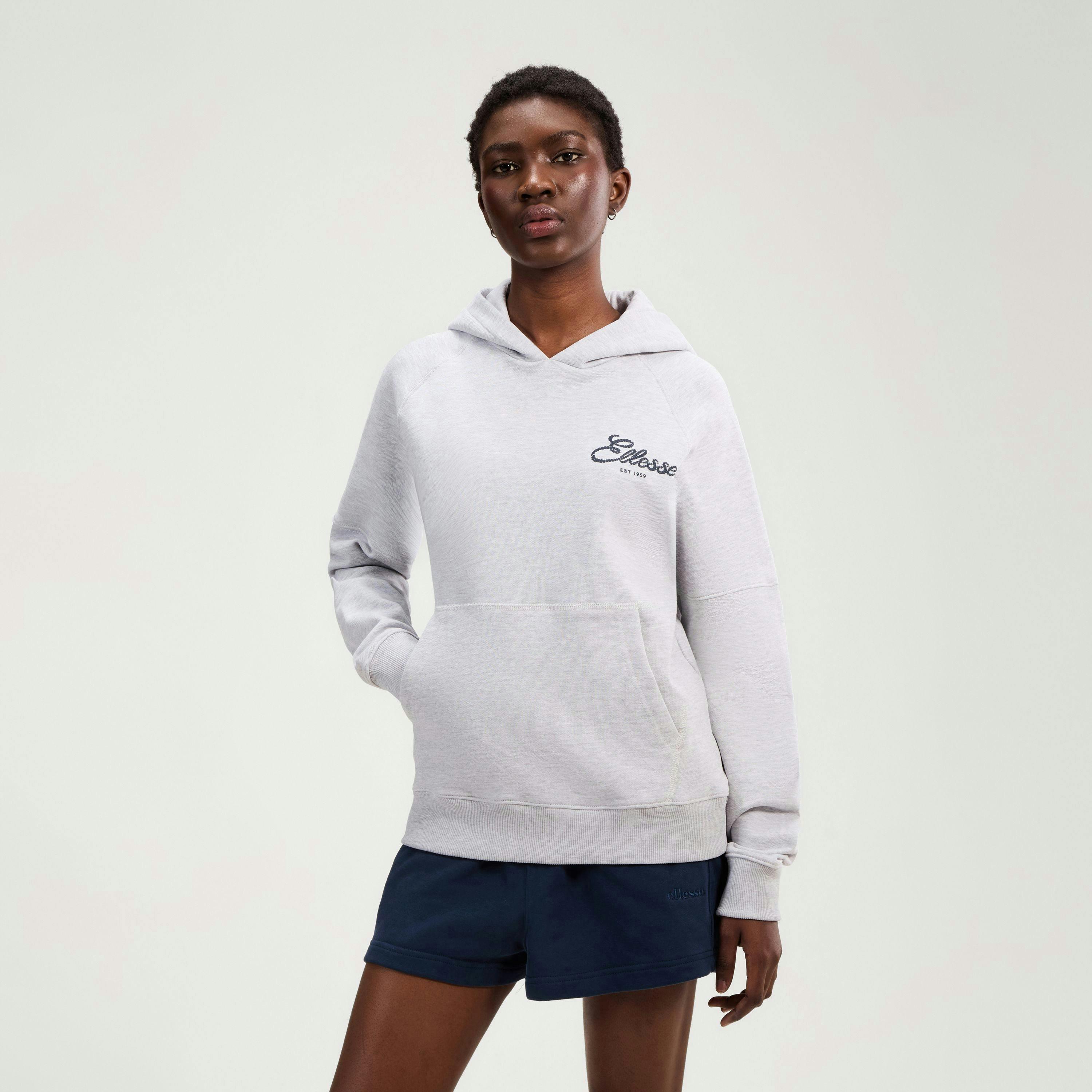 Deliziosi Hoodie - Light Grey Marl , view 1 of 4