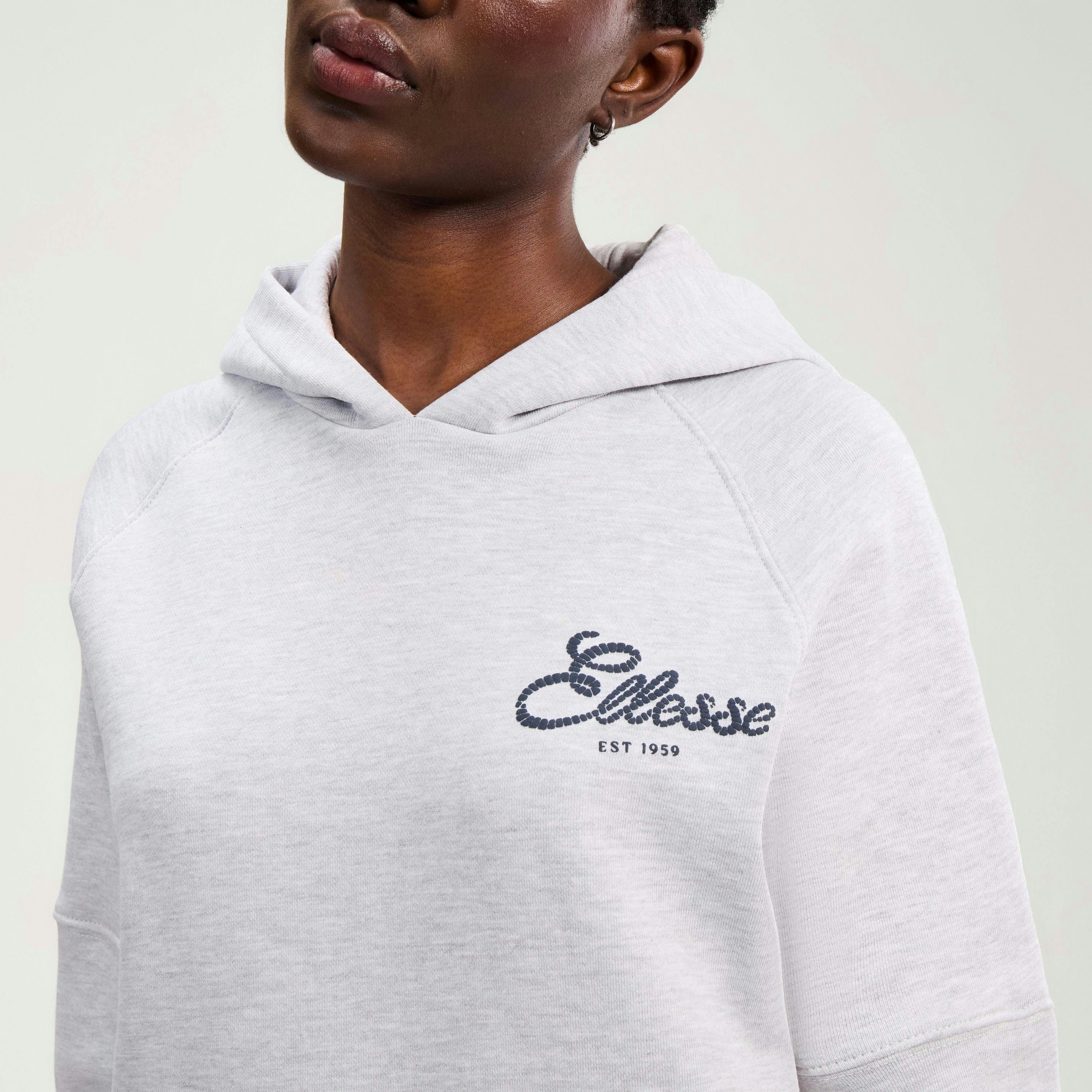 Deliziosi Hoodie - Light Grey Marl , view 3 of 4