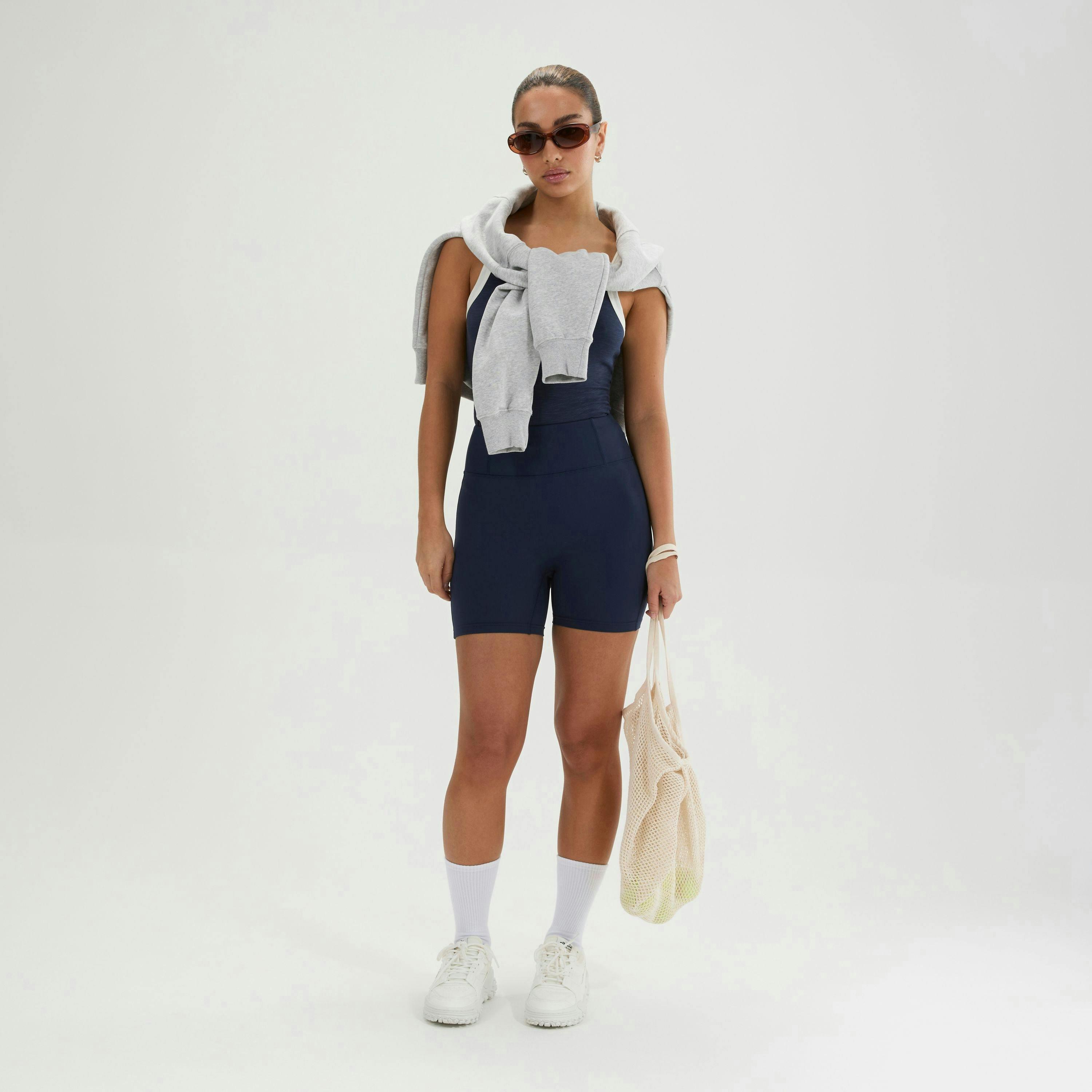 Du Sud Short - Navy , view 4 of 4