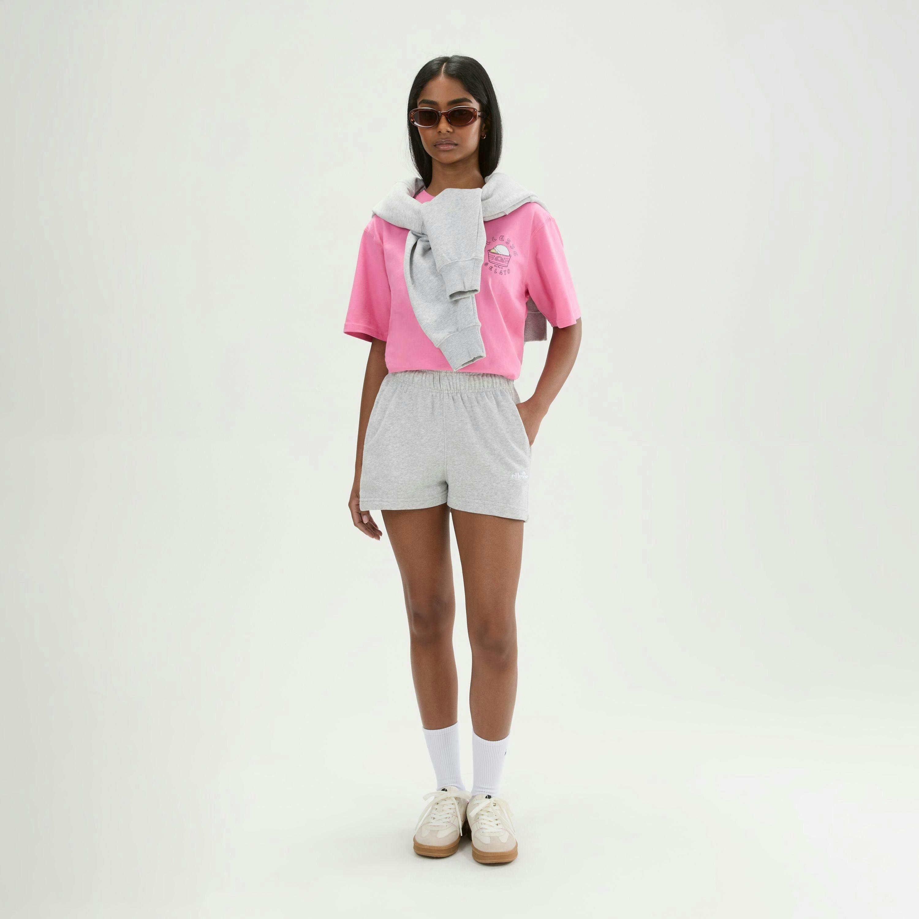 Altilia Shorts - Light Grey Marl , view 1 of 1