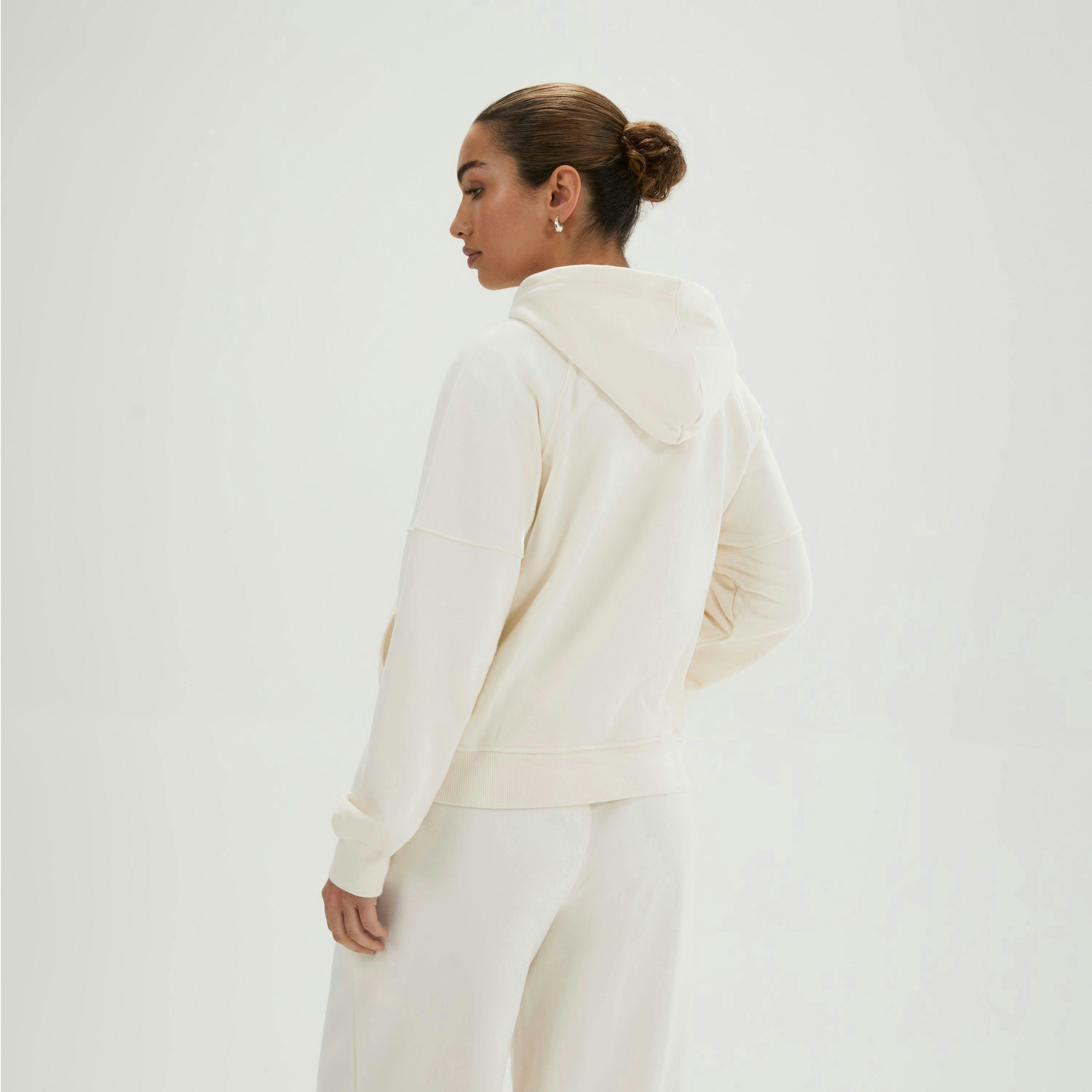 Liscia OH Hoodie - Off White , view 2 of 4