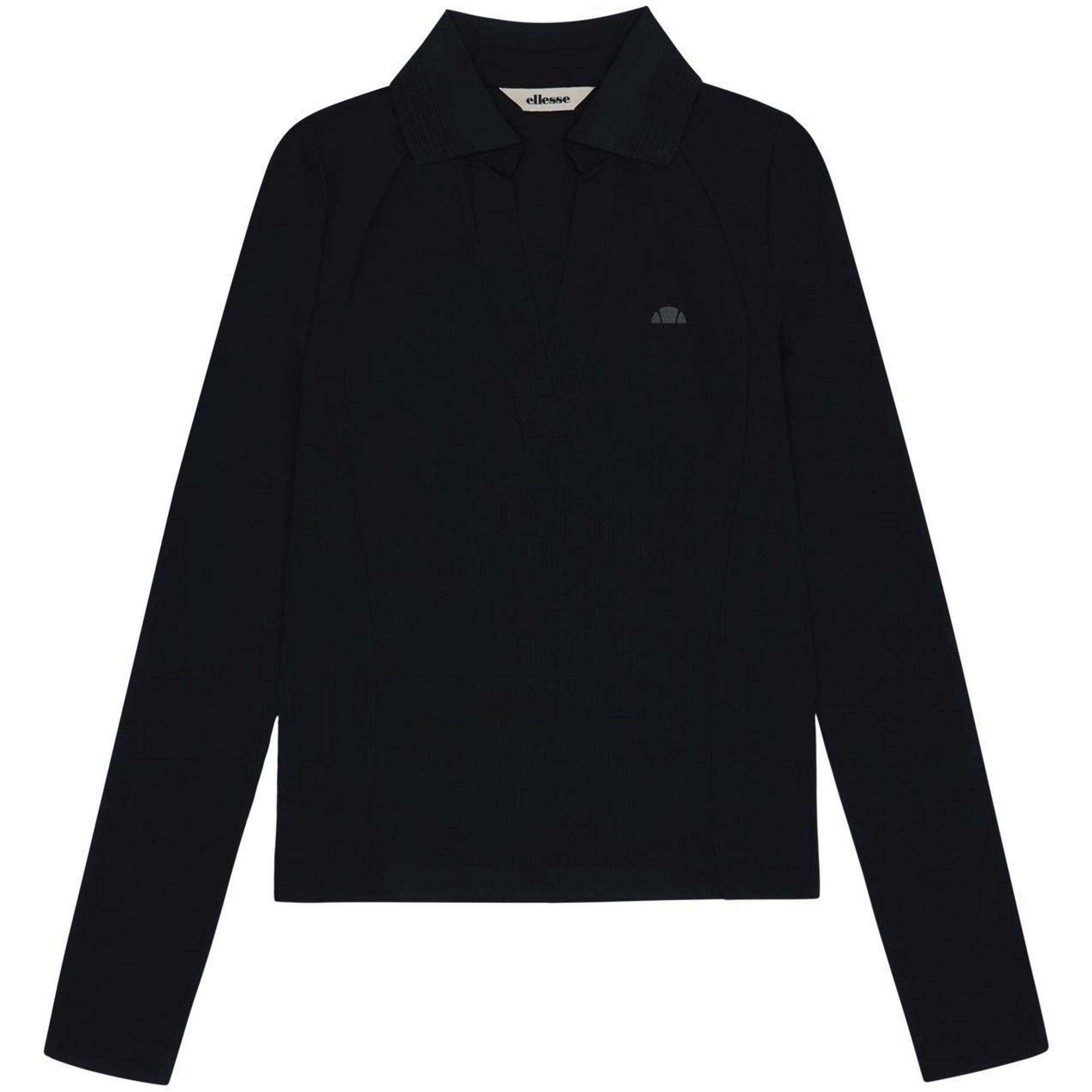 Jeorg LS Fitted Polo Shirt - Black , view 1 of 3