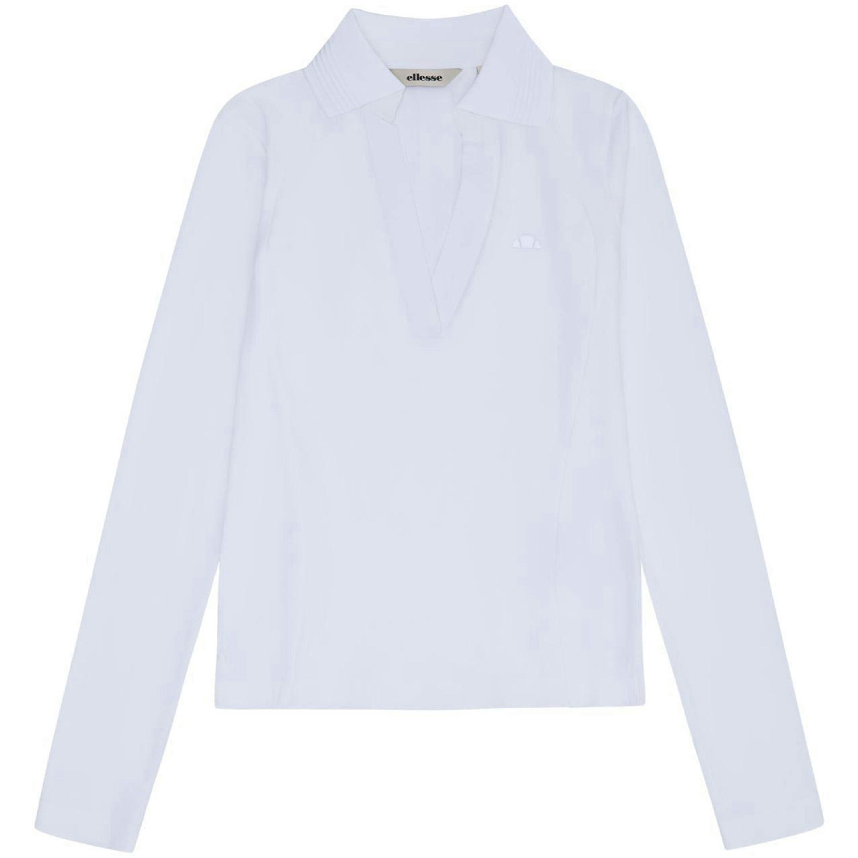 Jeorg LS Fitted Polo Shirt - White , view 1 of 3