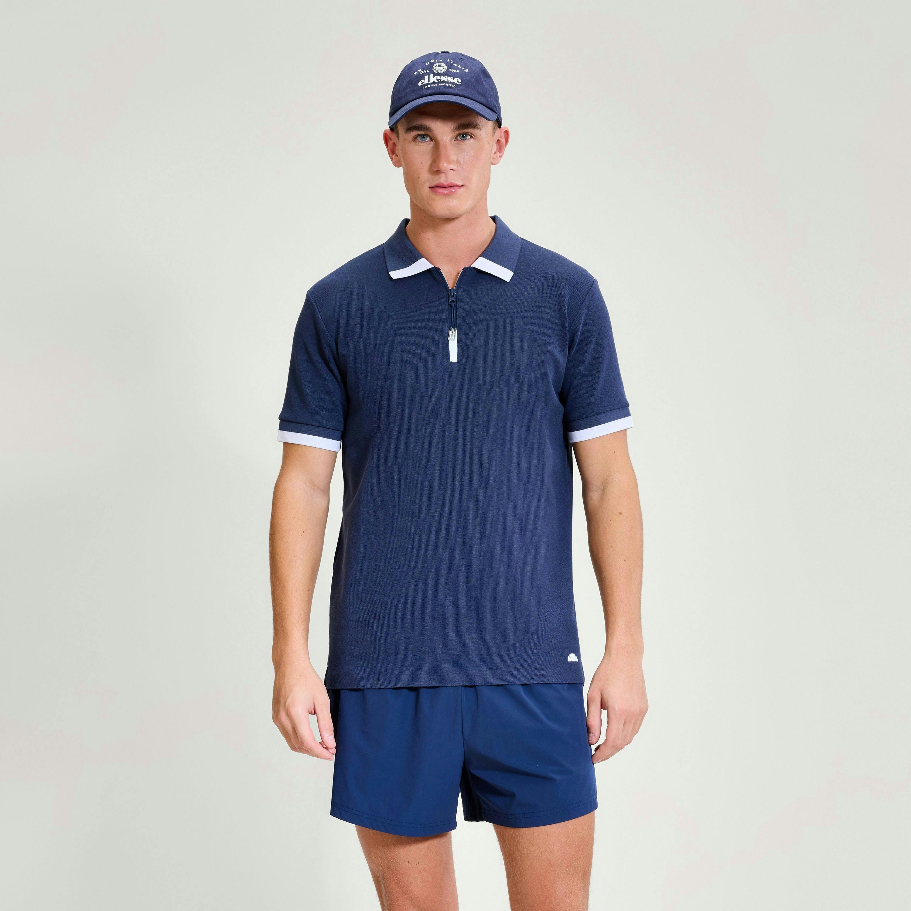 Kelvias Polo - Navy/White , view 3 of 3