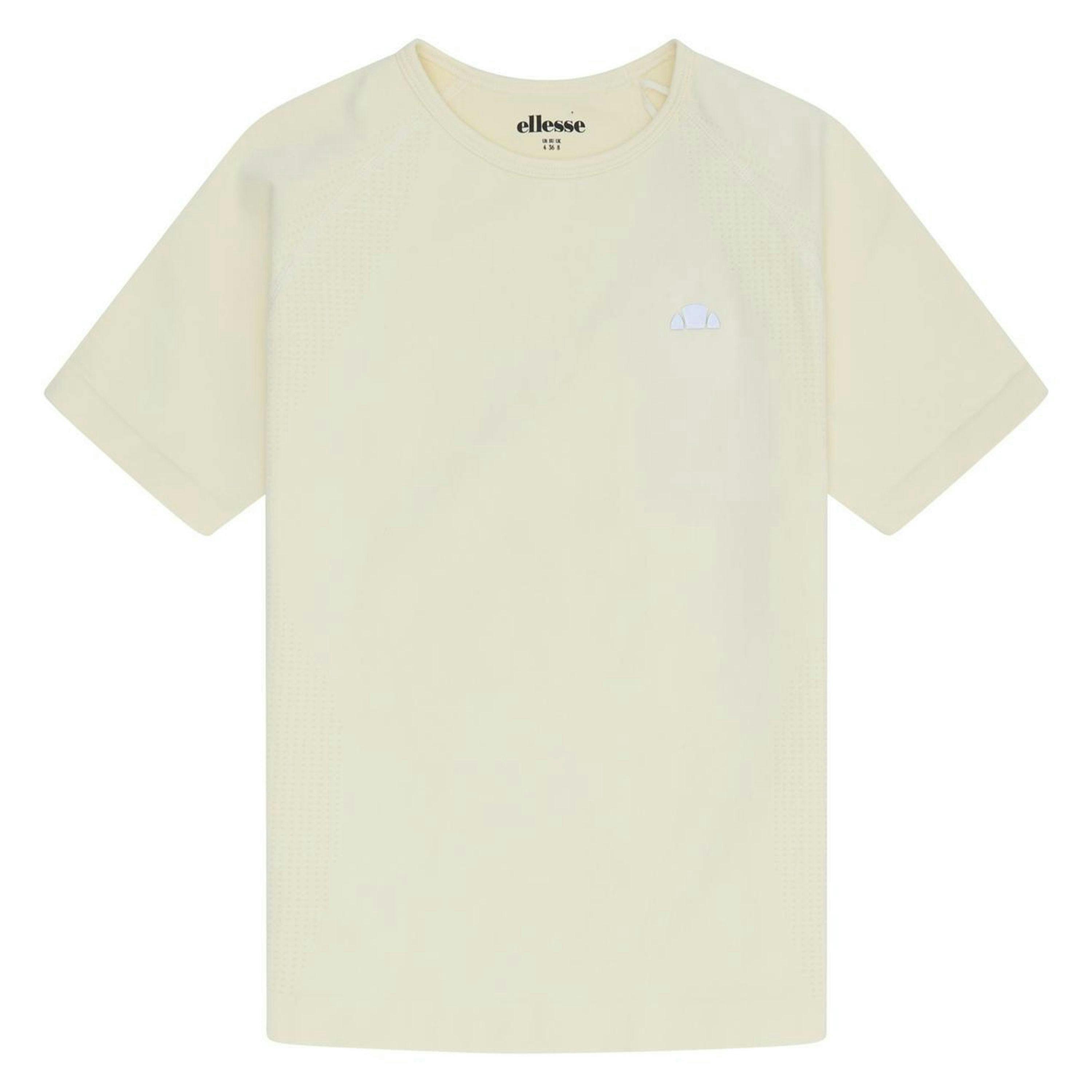 La Bella SS Fitted T-shirt - Light Yellow , view 1 of 3