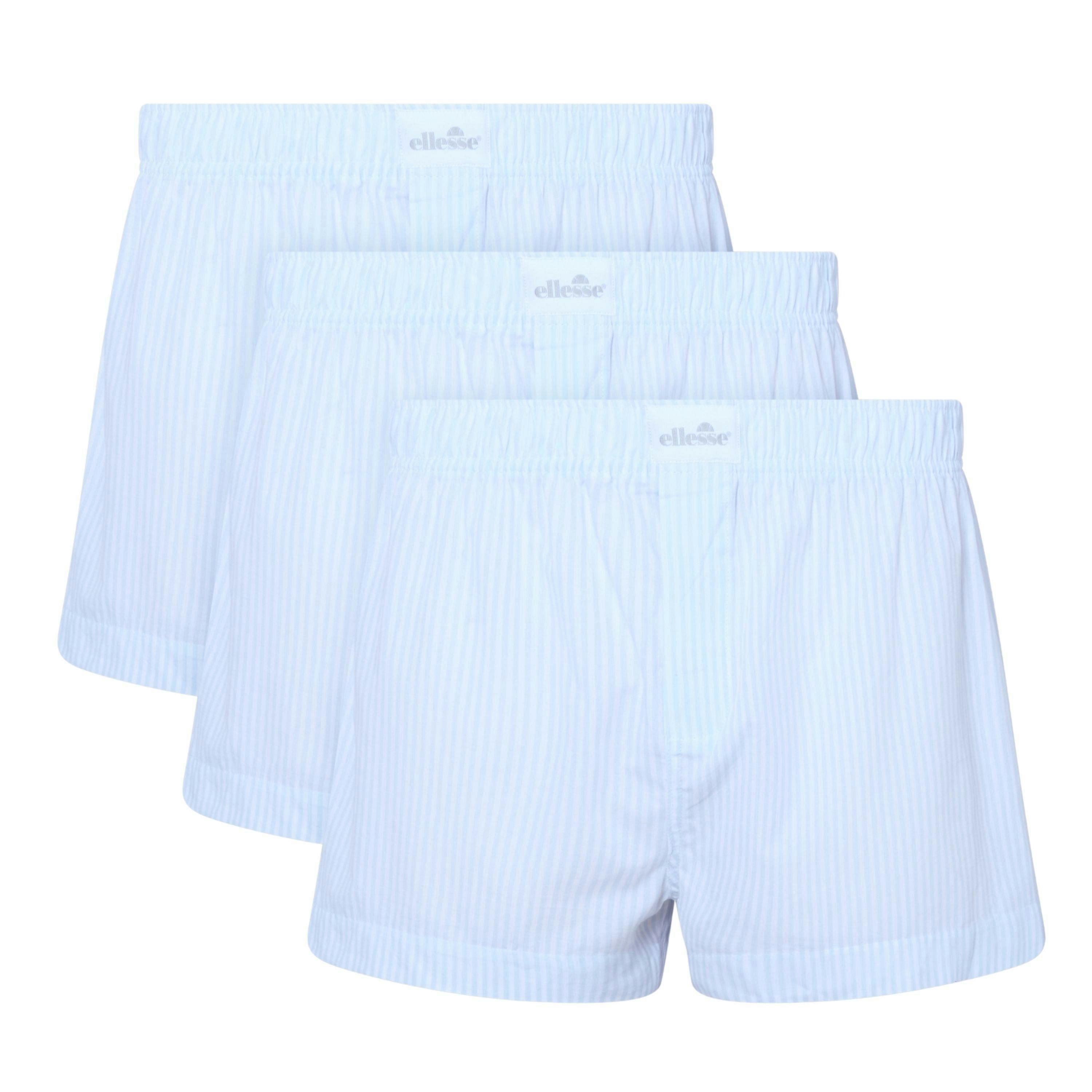 LaBotte 3 Pack Boxer Short - White/Light Blue , view 1 of 1