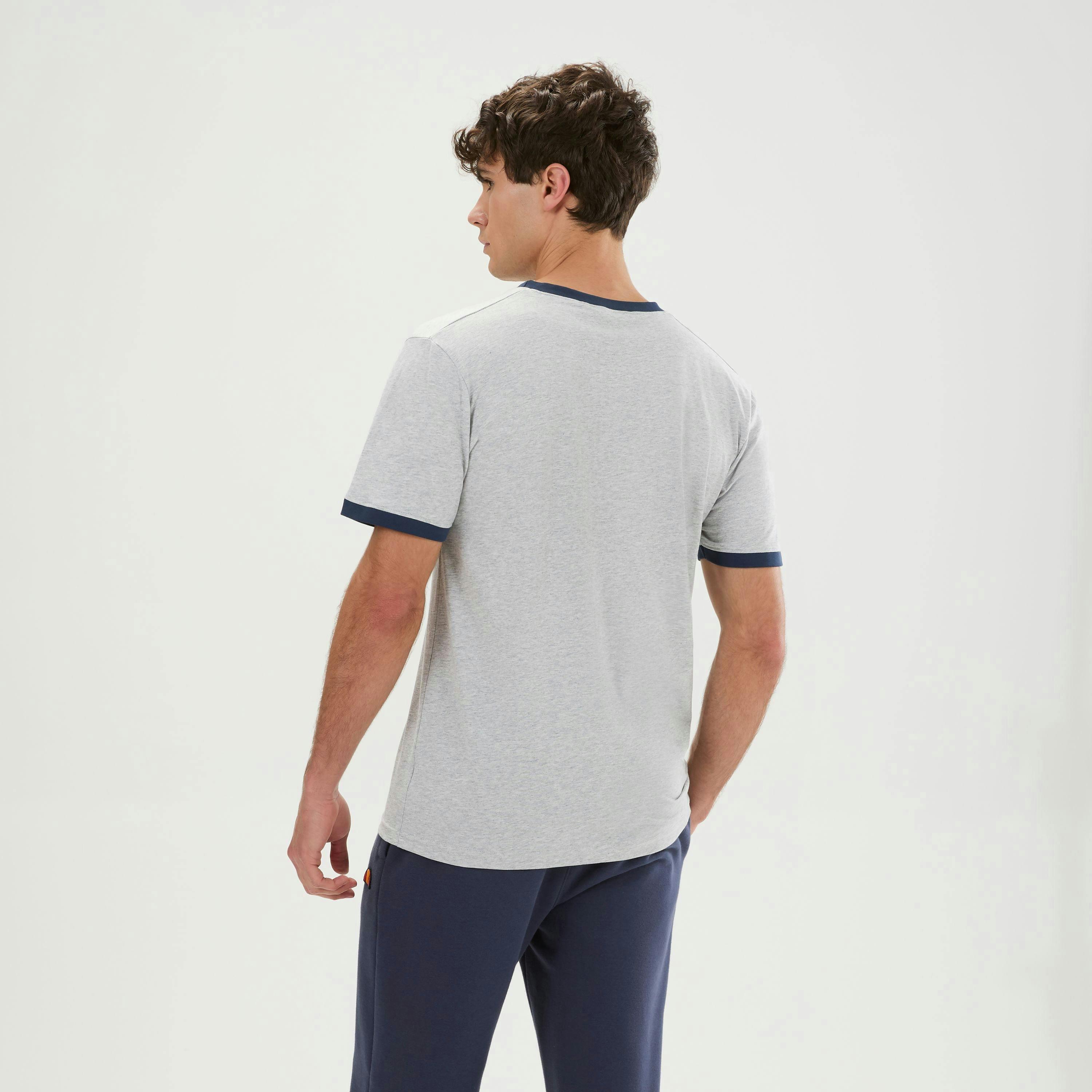 Ringetto Tee - Light Grey Marl , view 1 of 2