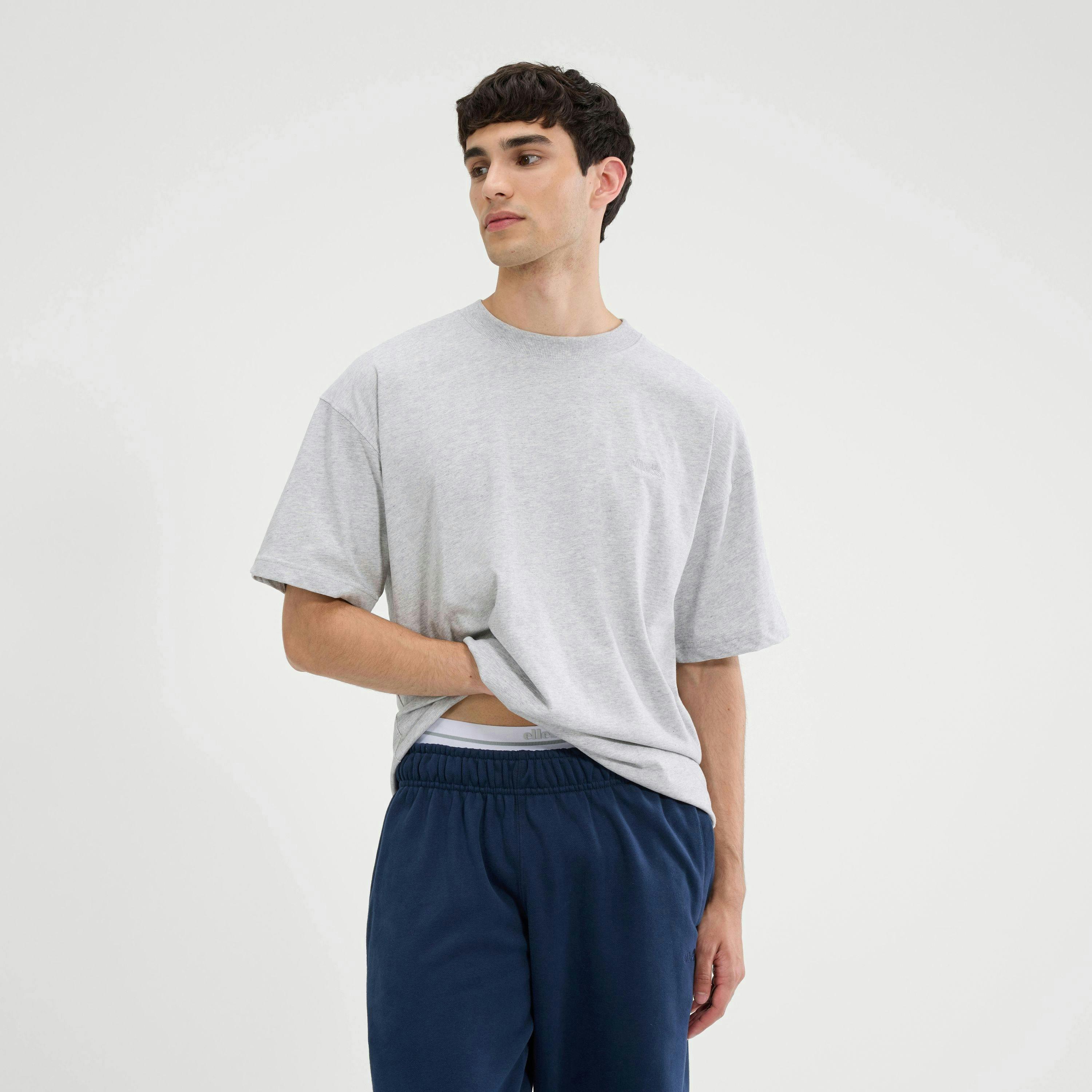 Suisio T-Shirt - Light Grey Marl , view 1 of 4