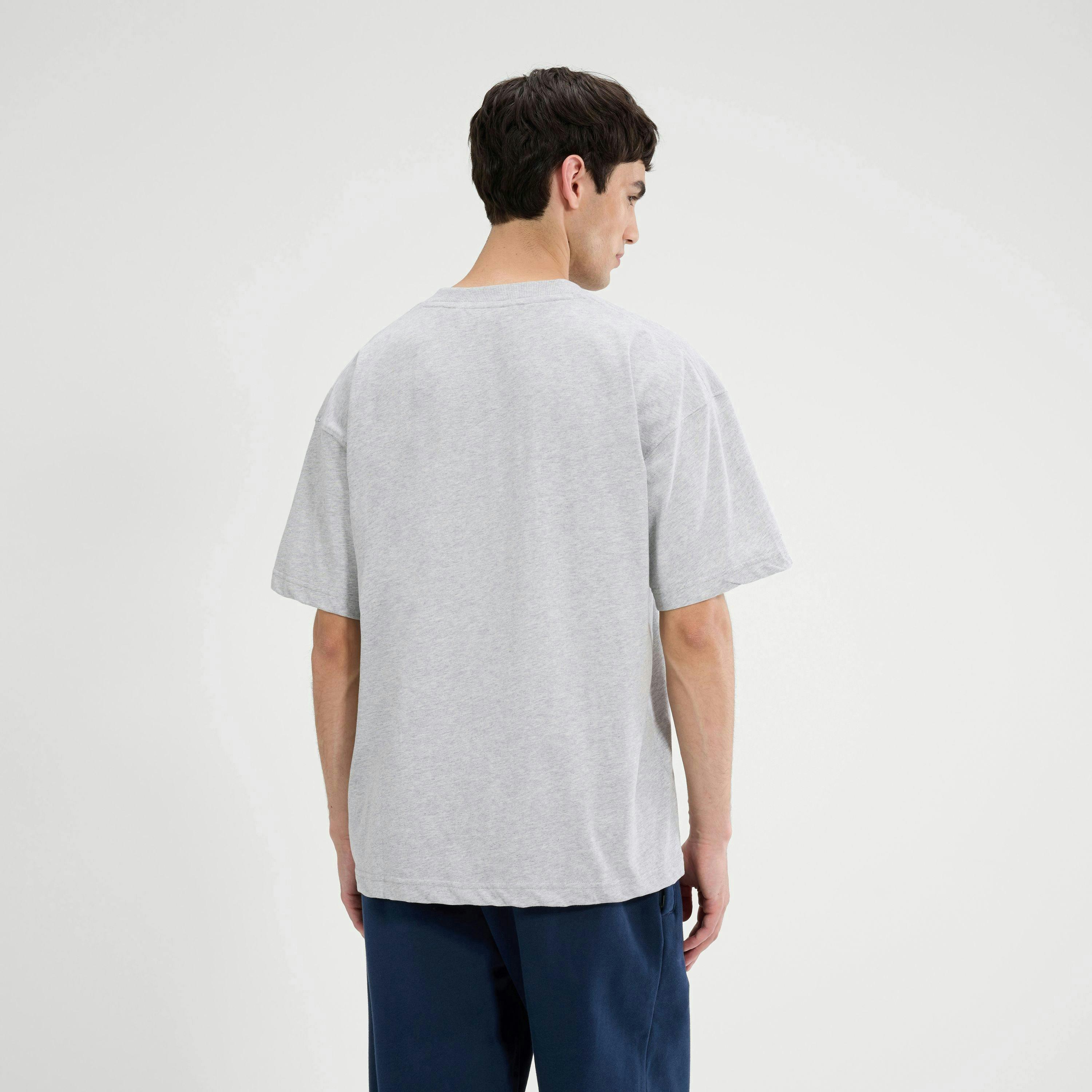 Suisio T-Shirt - Light Grey Marl , view 2 of 4
