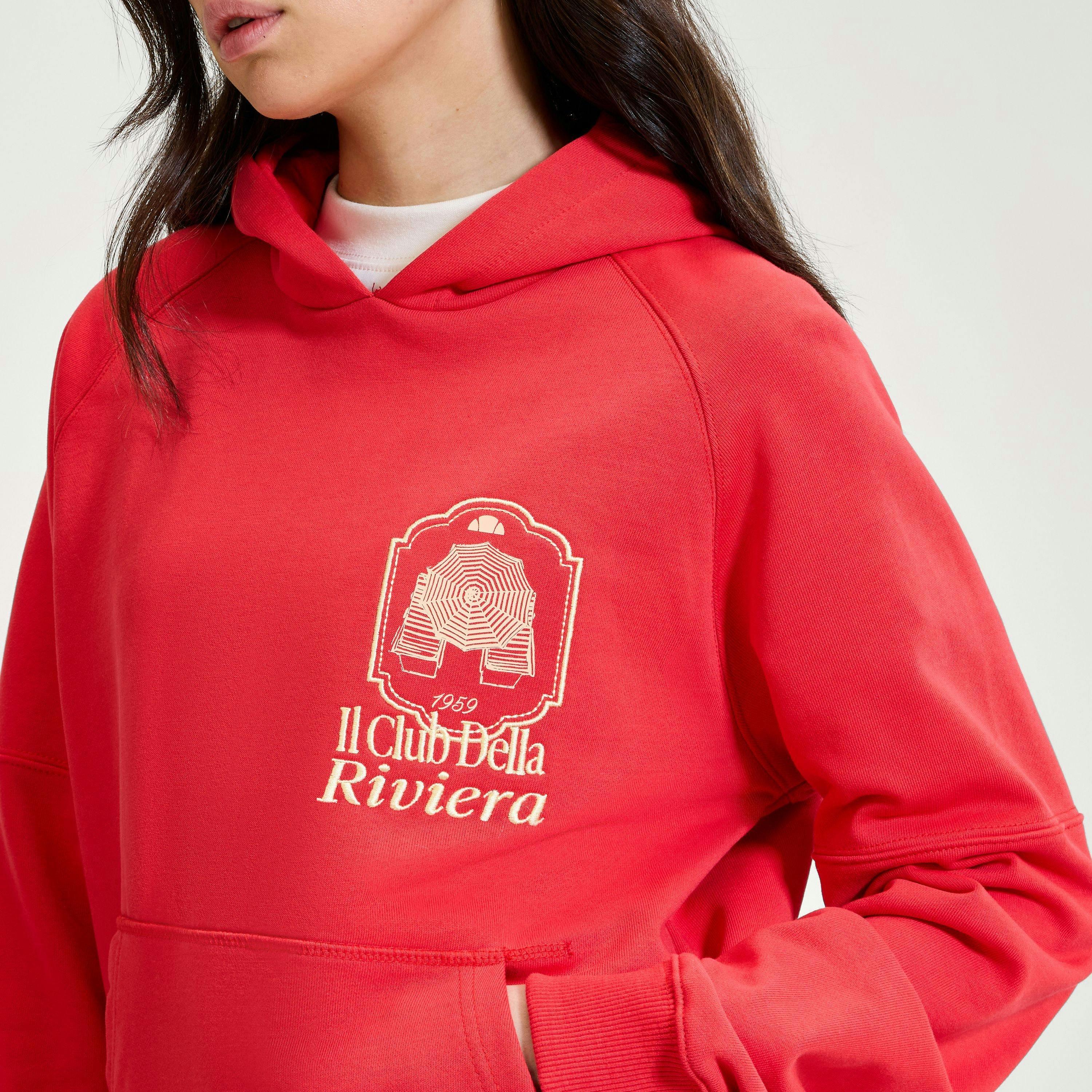 Saldia Hoodie - Red/Peach , view 3 of 4