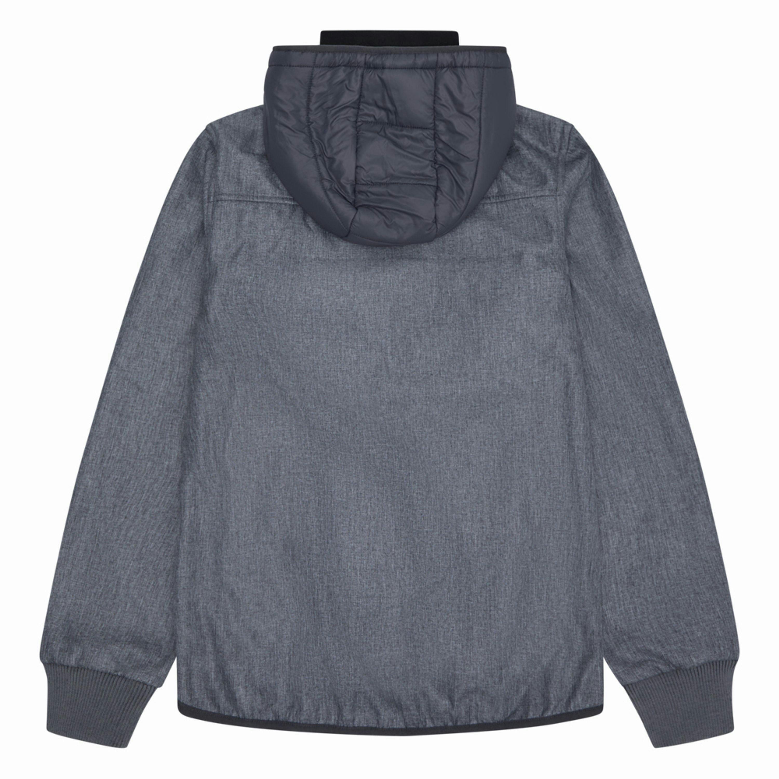 RB1562 Mixed Media Jacket - Ice Grey , view 2 of 4