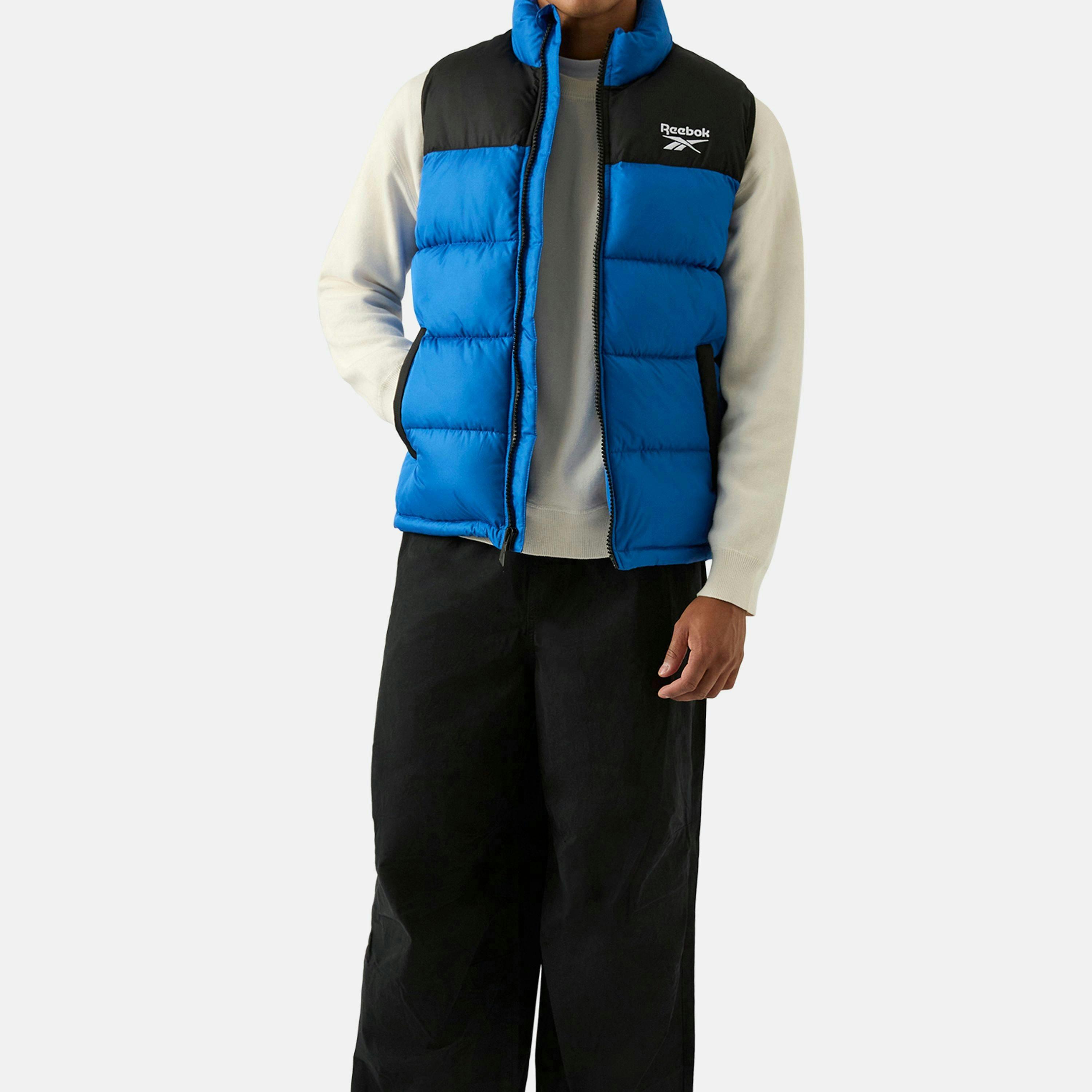 RB1492 Puffer Vest - Vector Blue , view 4 of 4