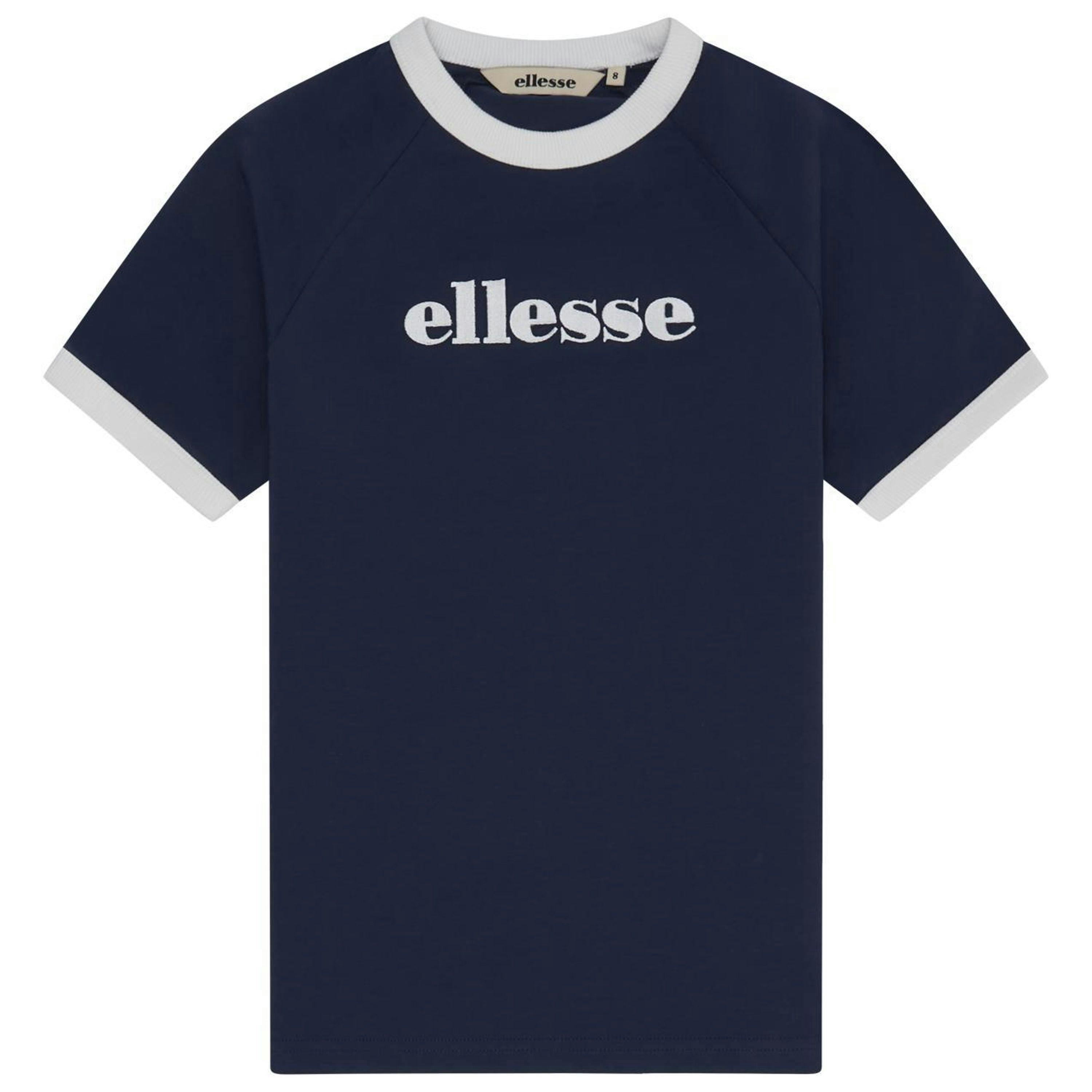 Albenga Tee - Dark Blue/Off White , view 1 of 3