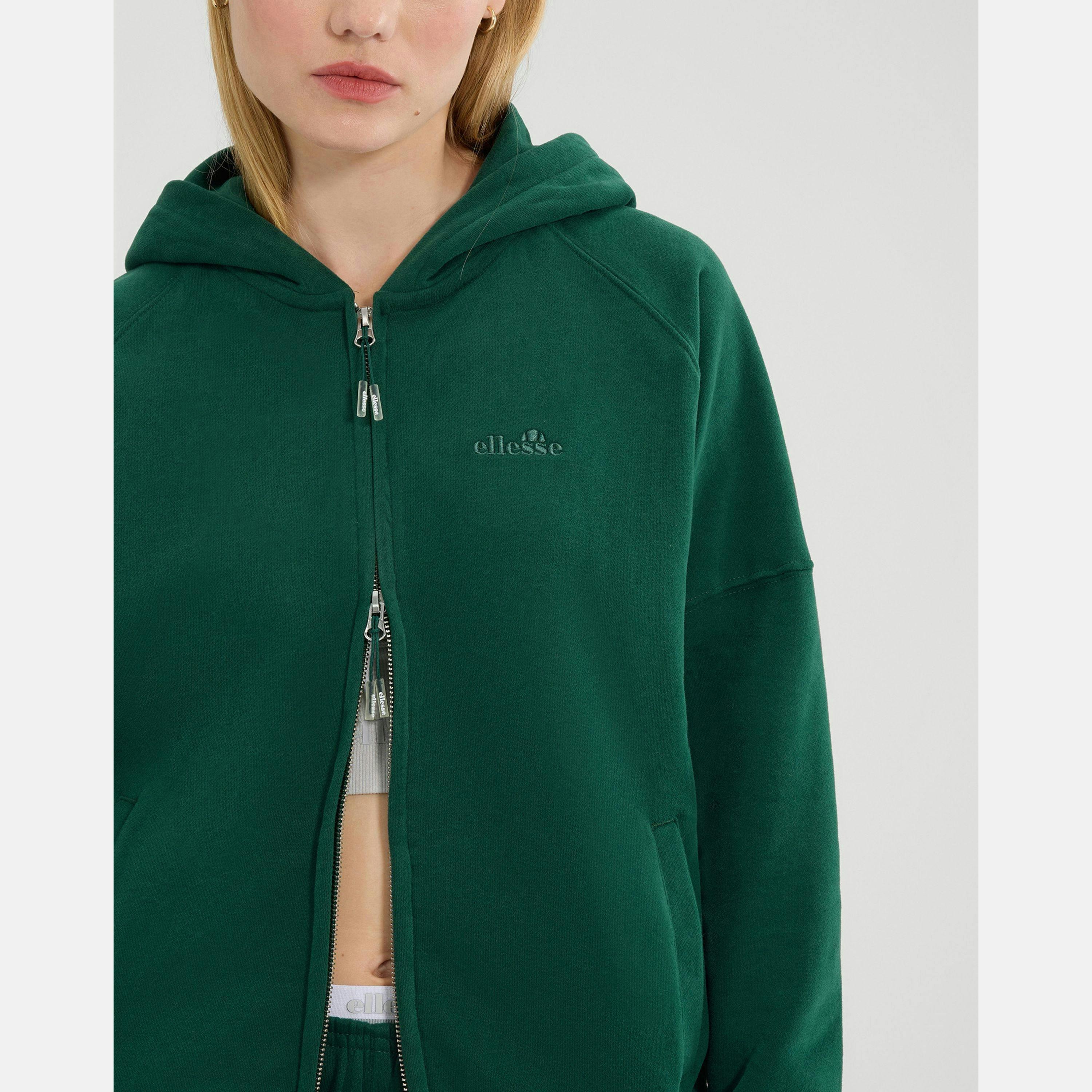 Pianella FZ Hoodie - Dark Green , view 3 of 4