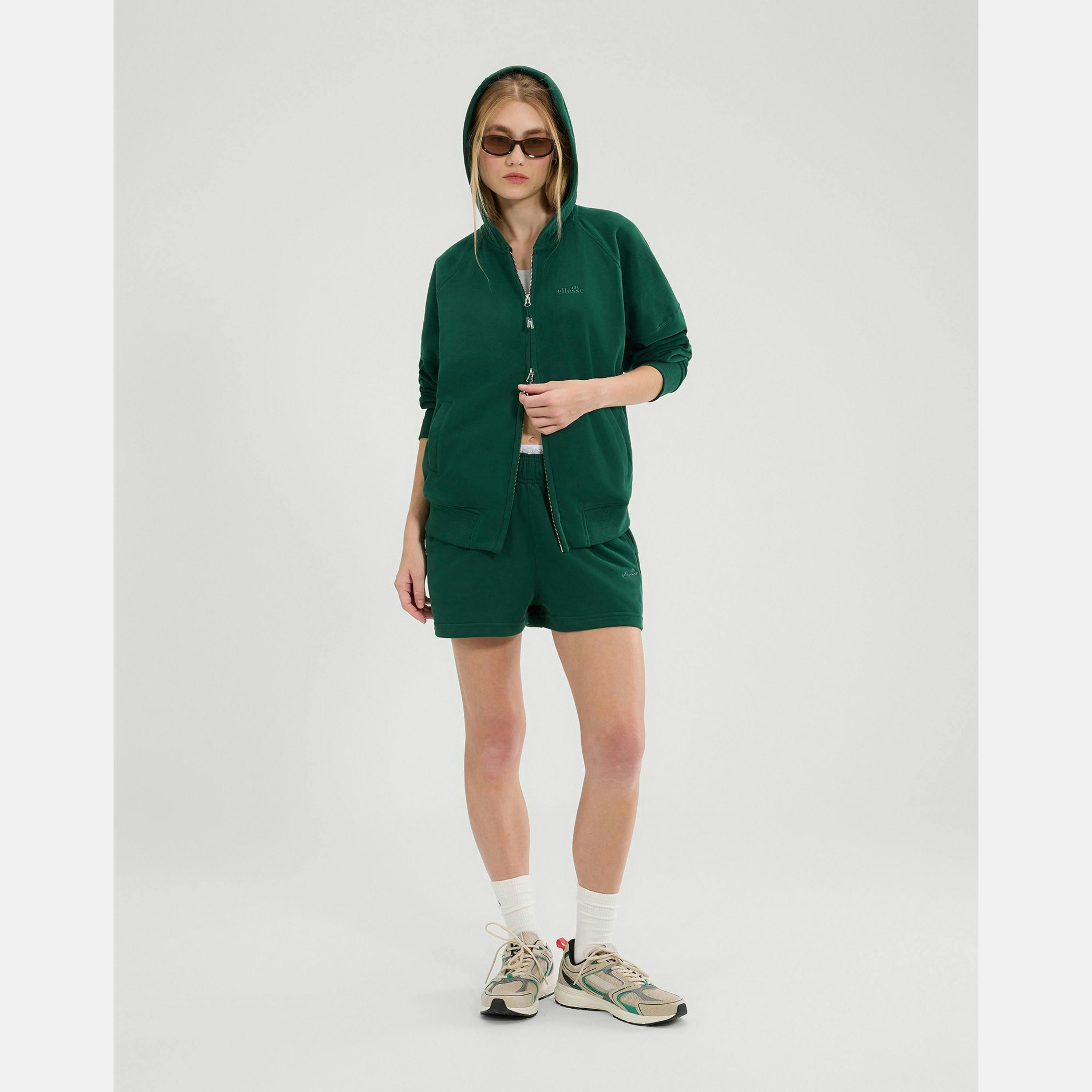 Pianella FZ Hoodie - Dark Green , view 4 of 4