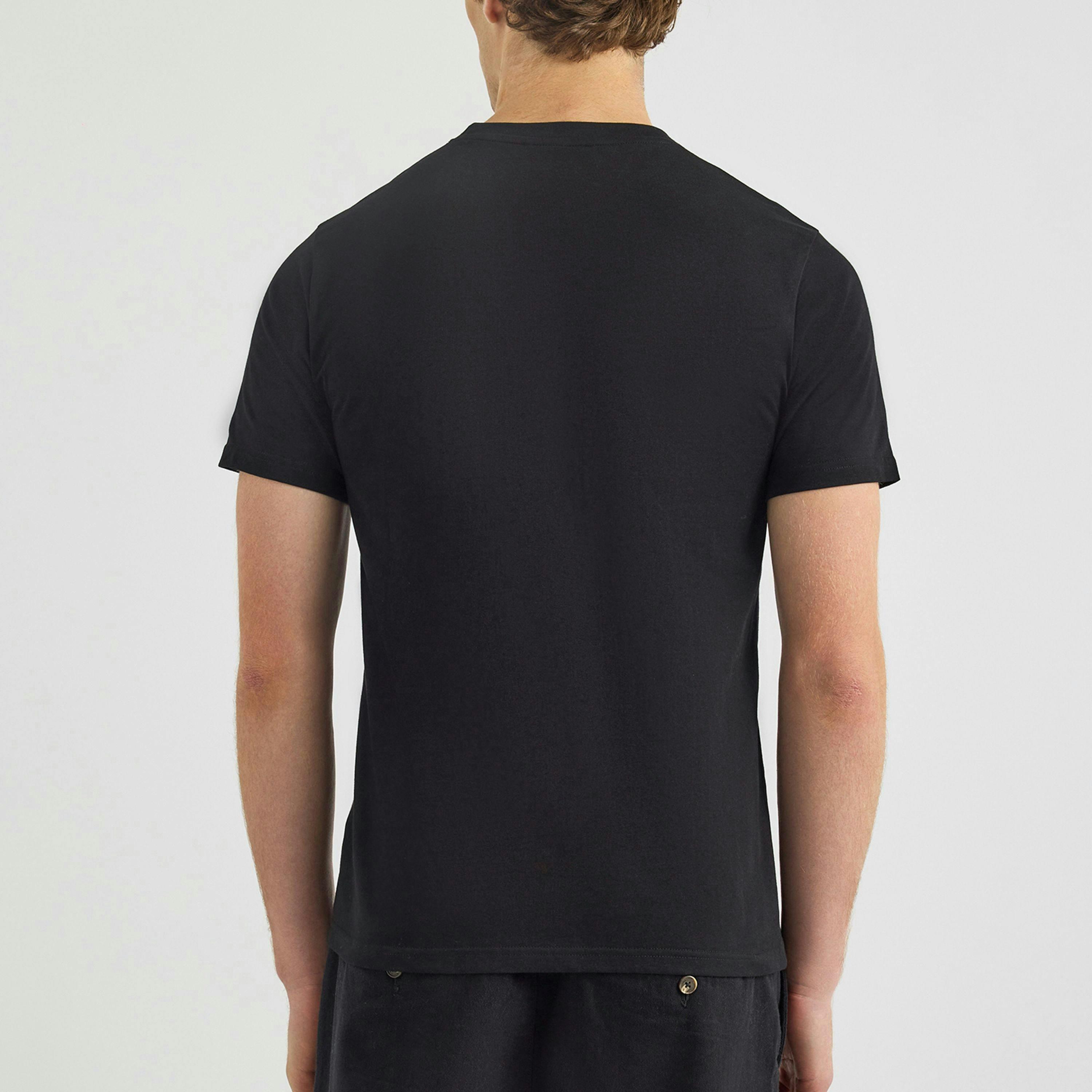 Nalin SS T-Shirt - Black , view 2 of 3