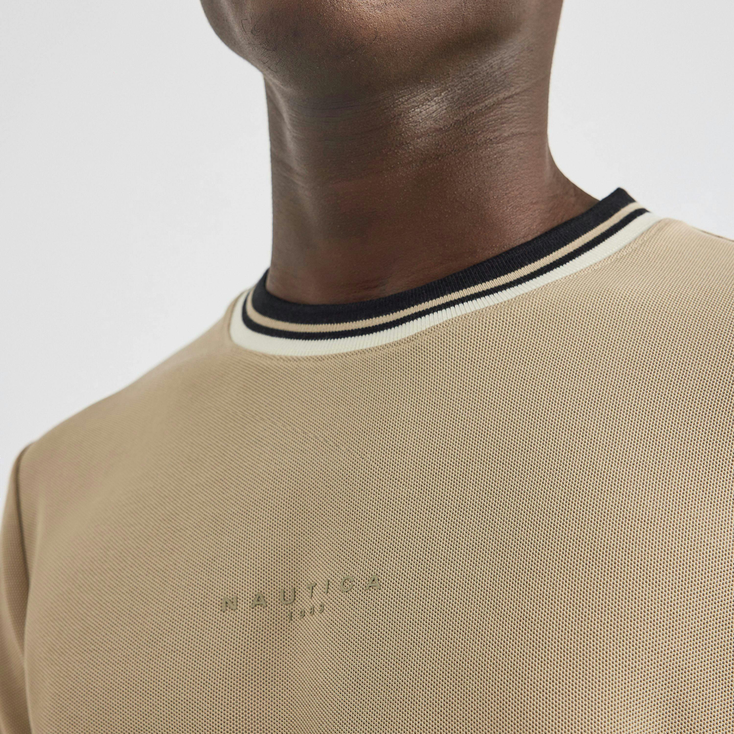 Seaton T-Shirt - Latte , view 4 of 4