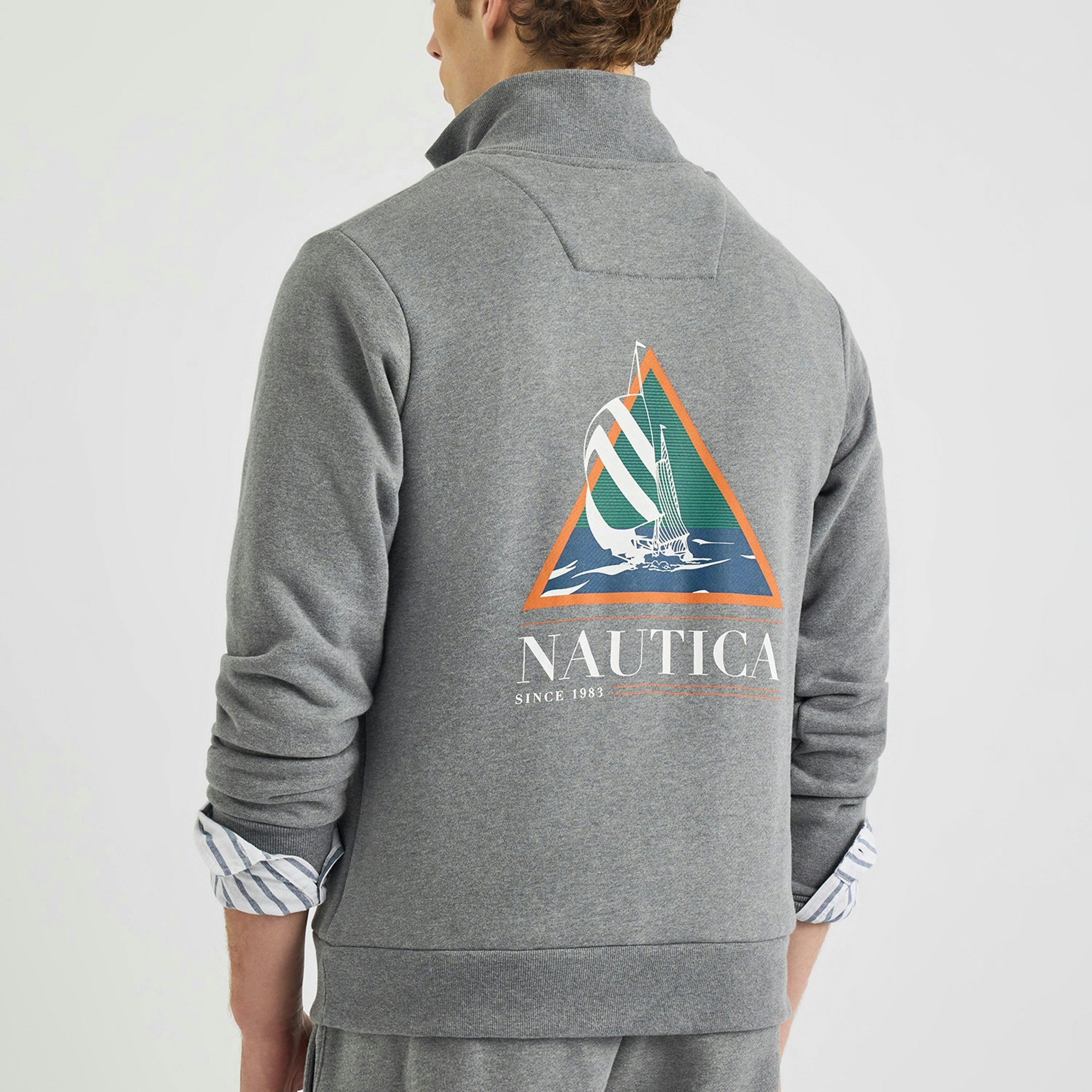 Swae 1/4 Zip - Grey Marl , view 2 of 3