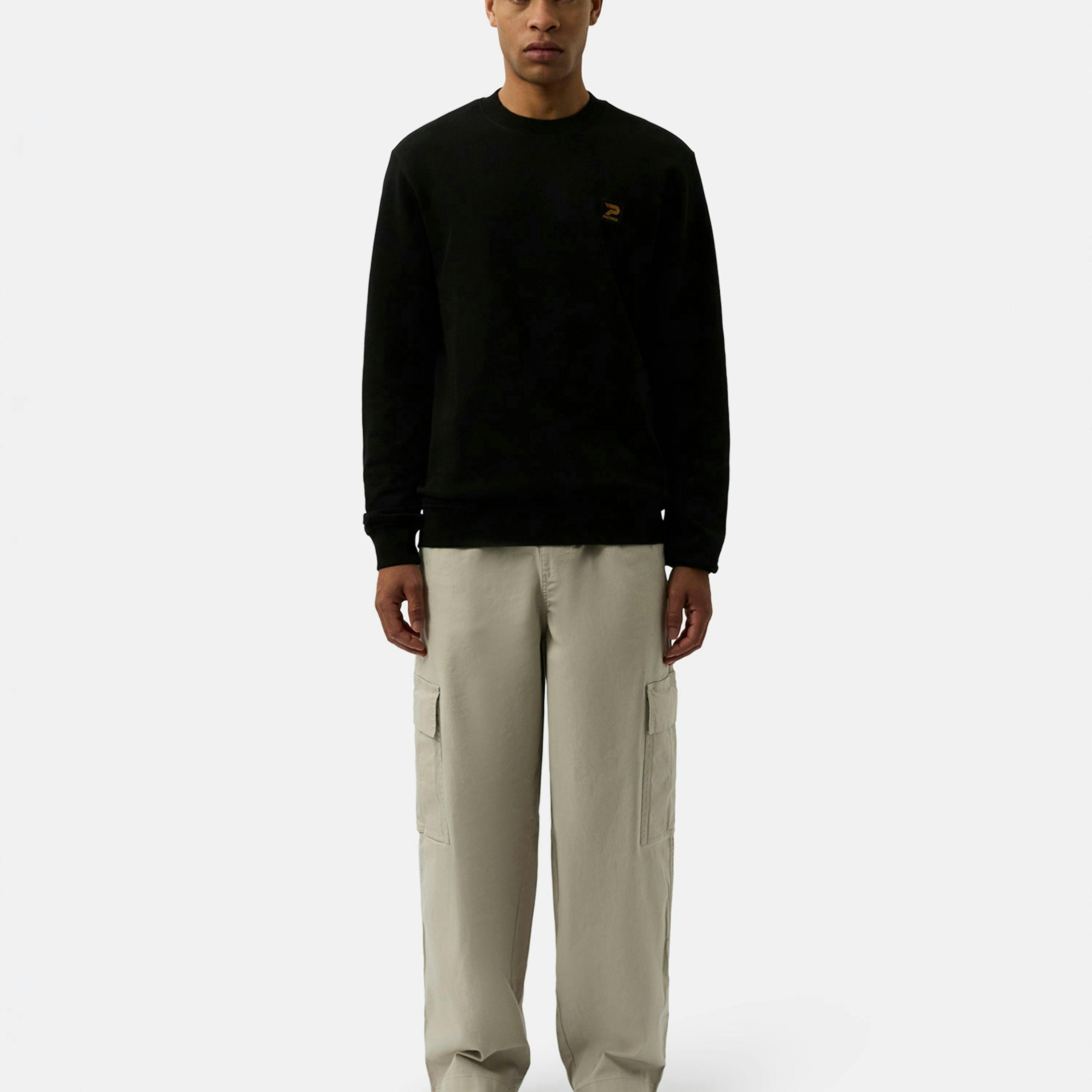 Oscar Crew Sweat - Black , view 4 of 4