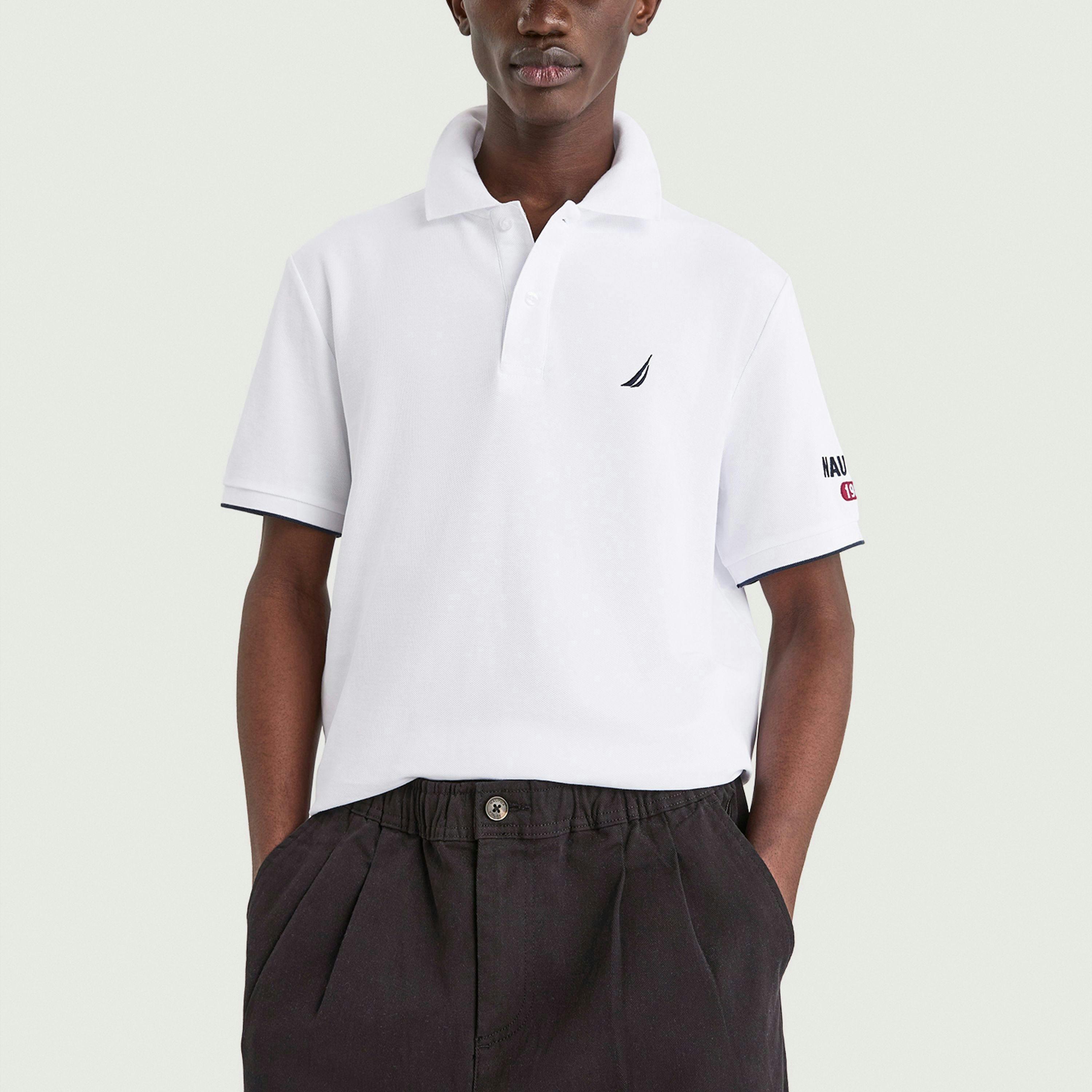 Azura Polo Shirt-White , view 1 of 3