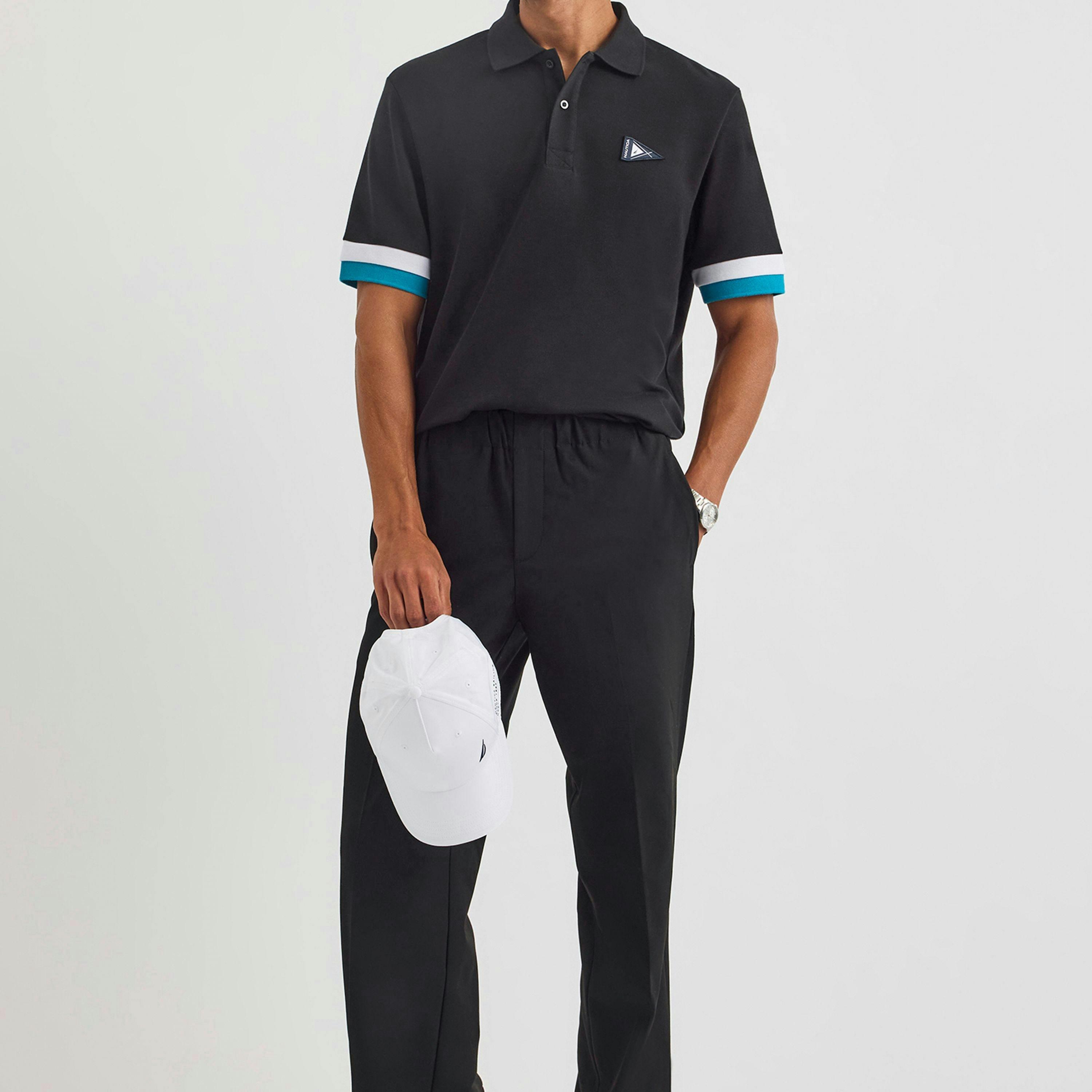 Keanu Polo Shirt - Black , view 3 of 4