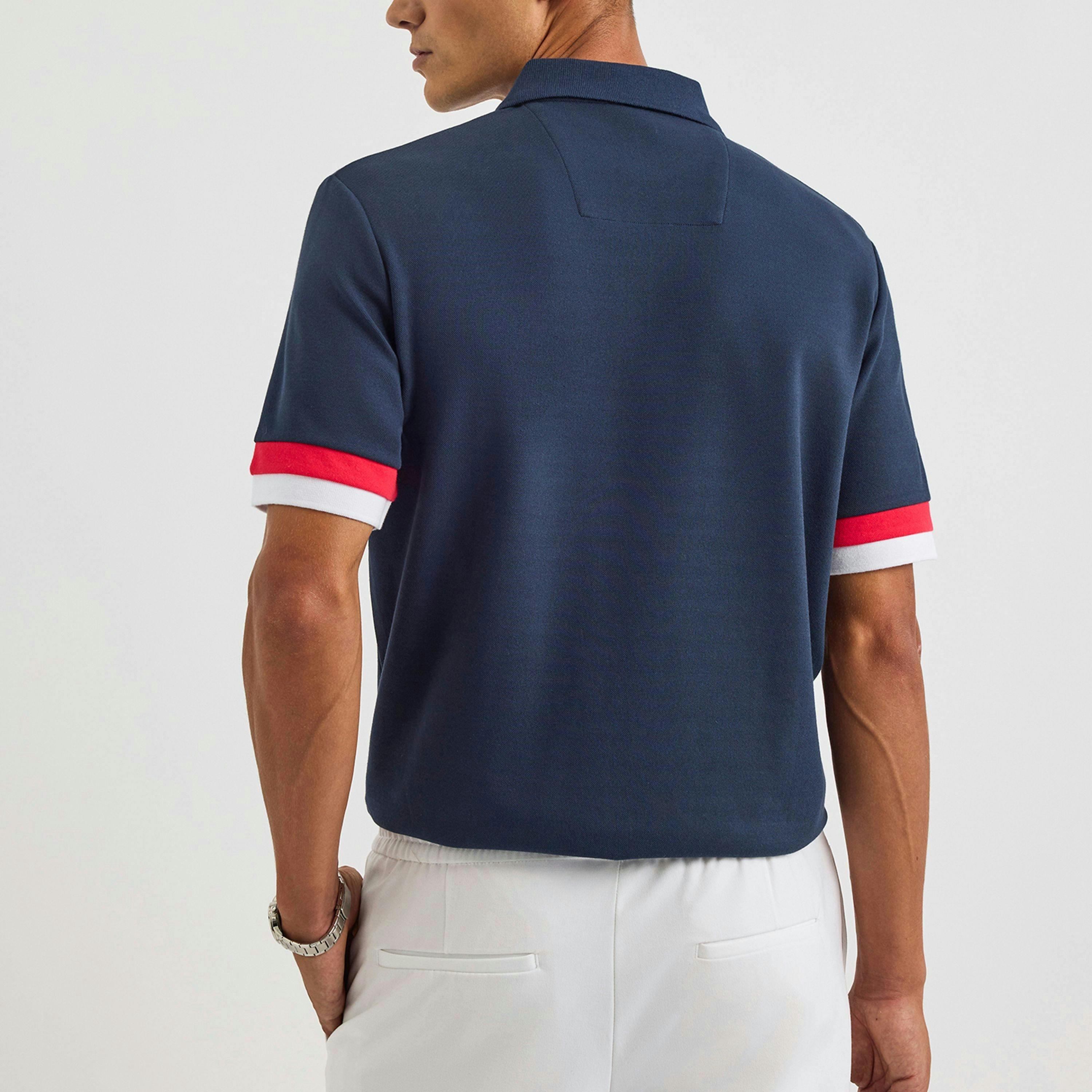 Keanu Polo Shirt - Dark Navy , view 2 of 4