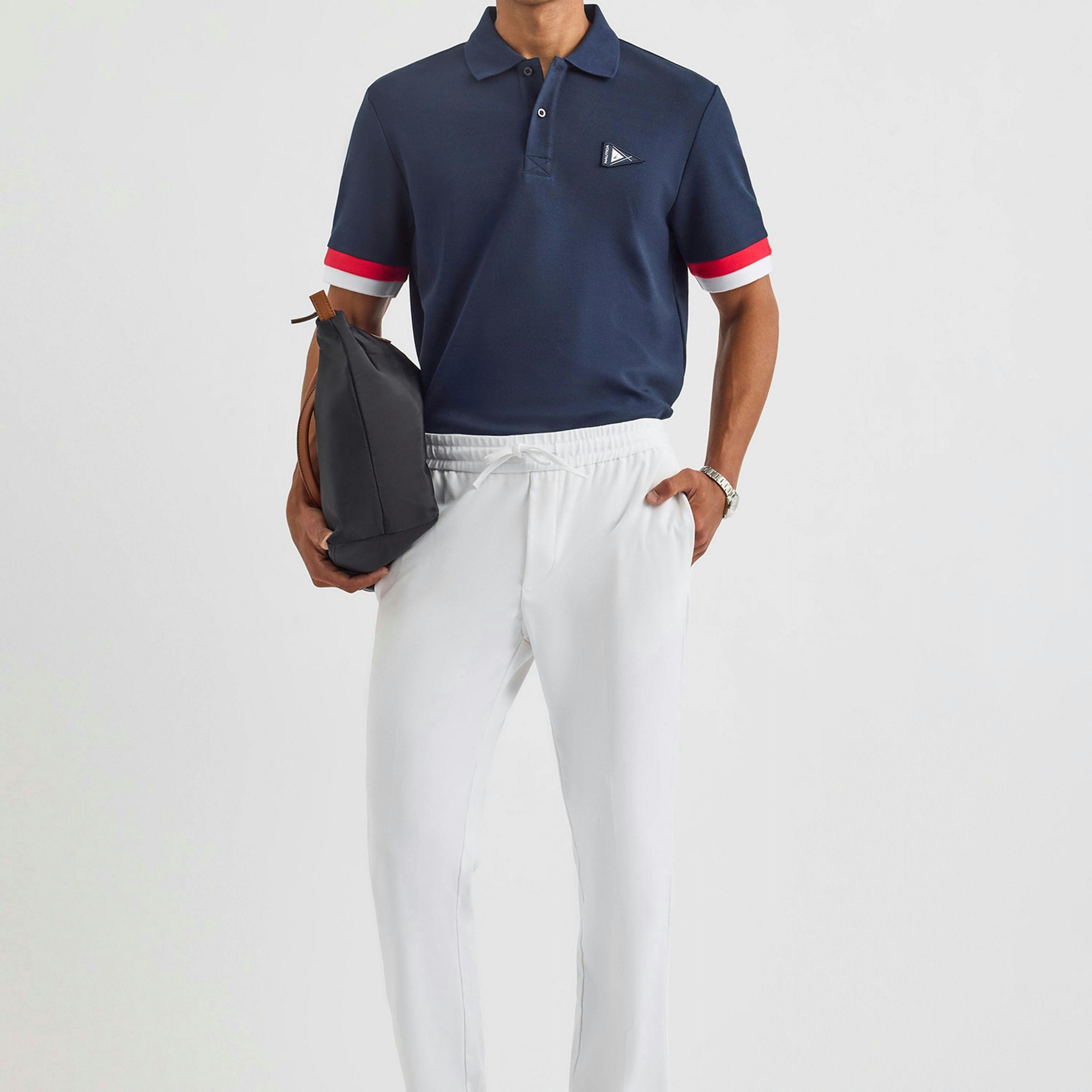 Keanu Polo Shirt - Dark Navy , view 3 of 4