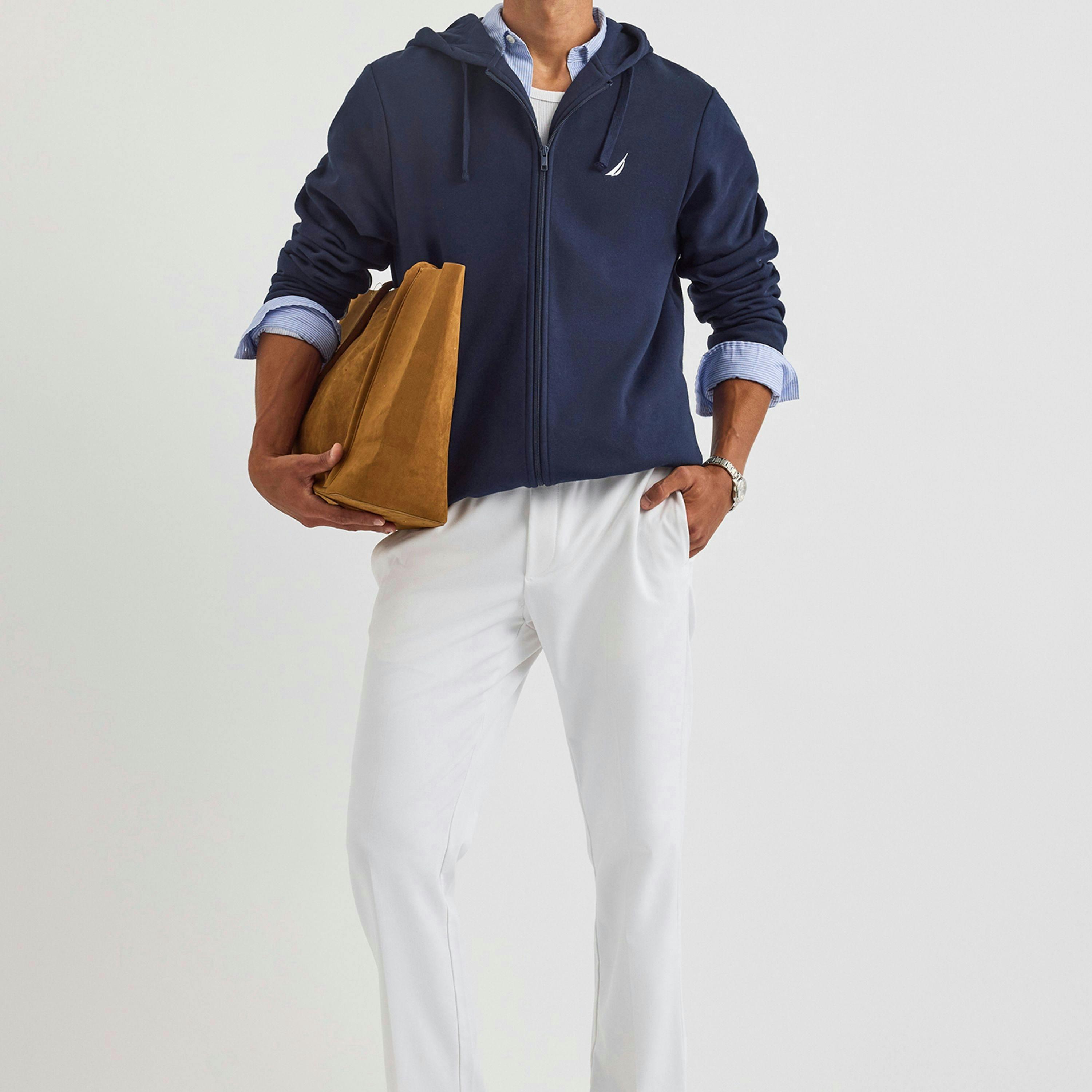 Makani FZ Hoodie - Dark Navy , view 3 of 4
