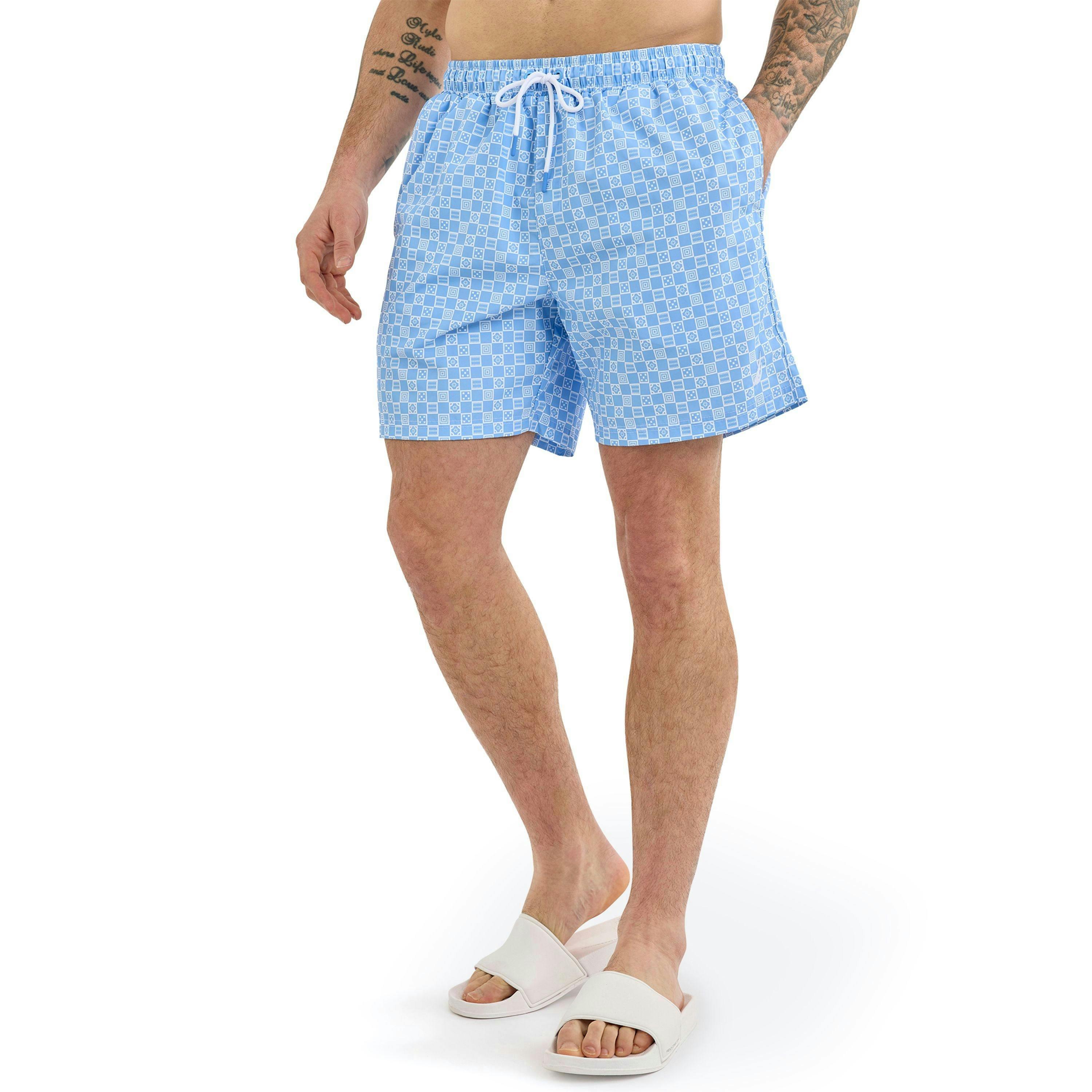 Penryn 6" Swim Short - Natural Blue , view 1 of 1