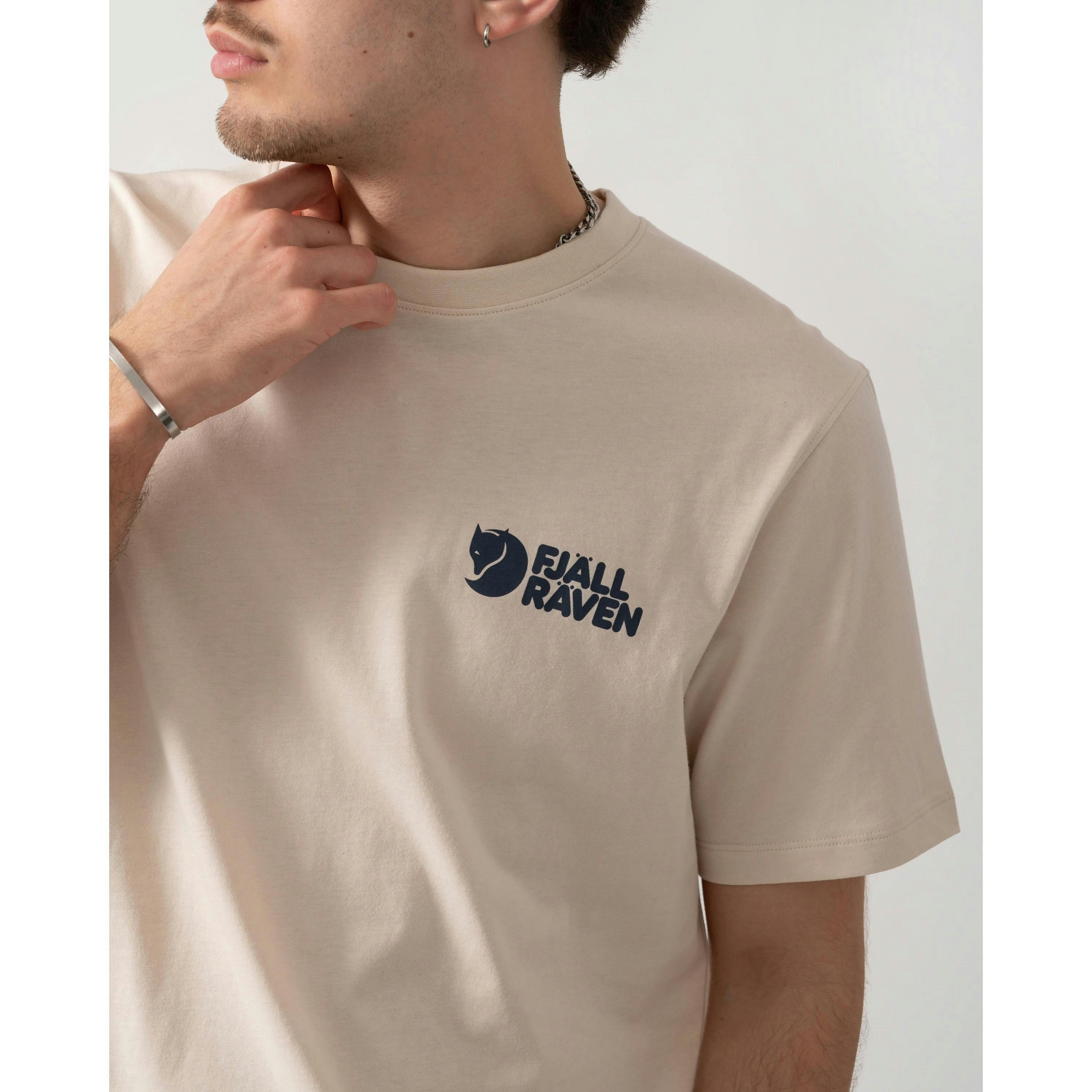 Fjallraven Swedish Forest T-Shirt  in Beige , view 4 of 4