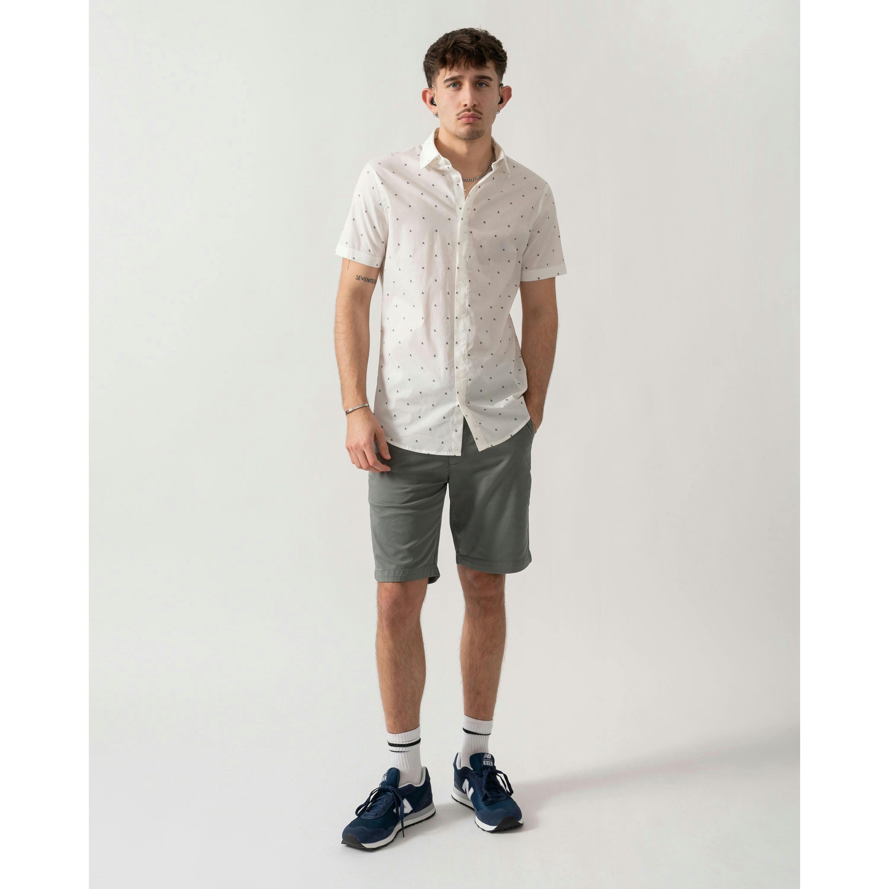 Armani Exchange Shirt  in White , view 3 of 4