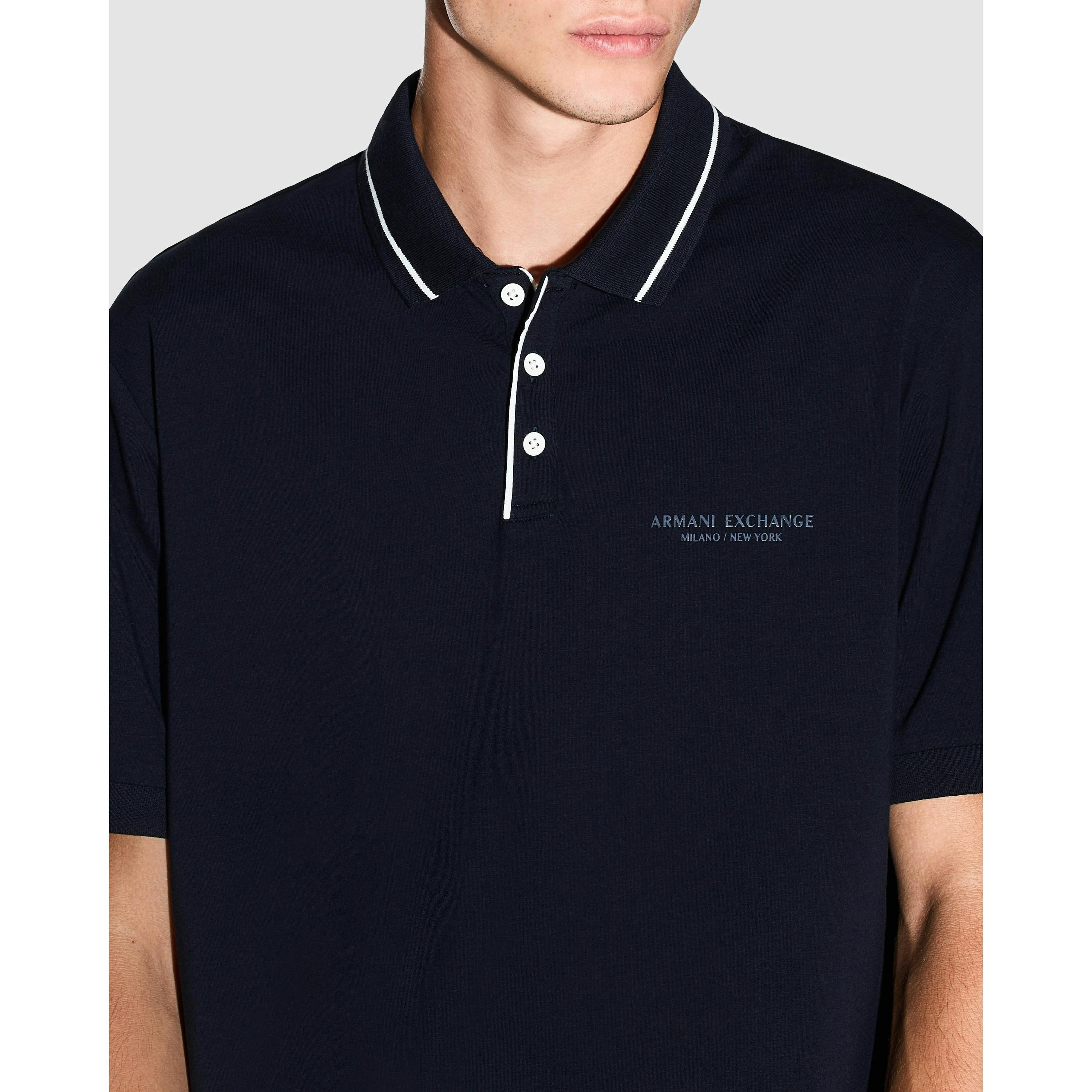 Armani Exchange Polo Shirt  in Grey , view 3 of 4