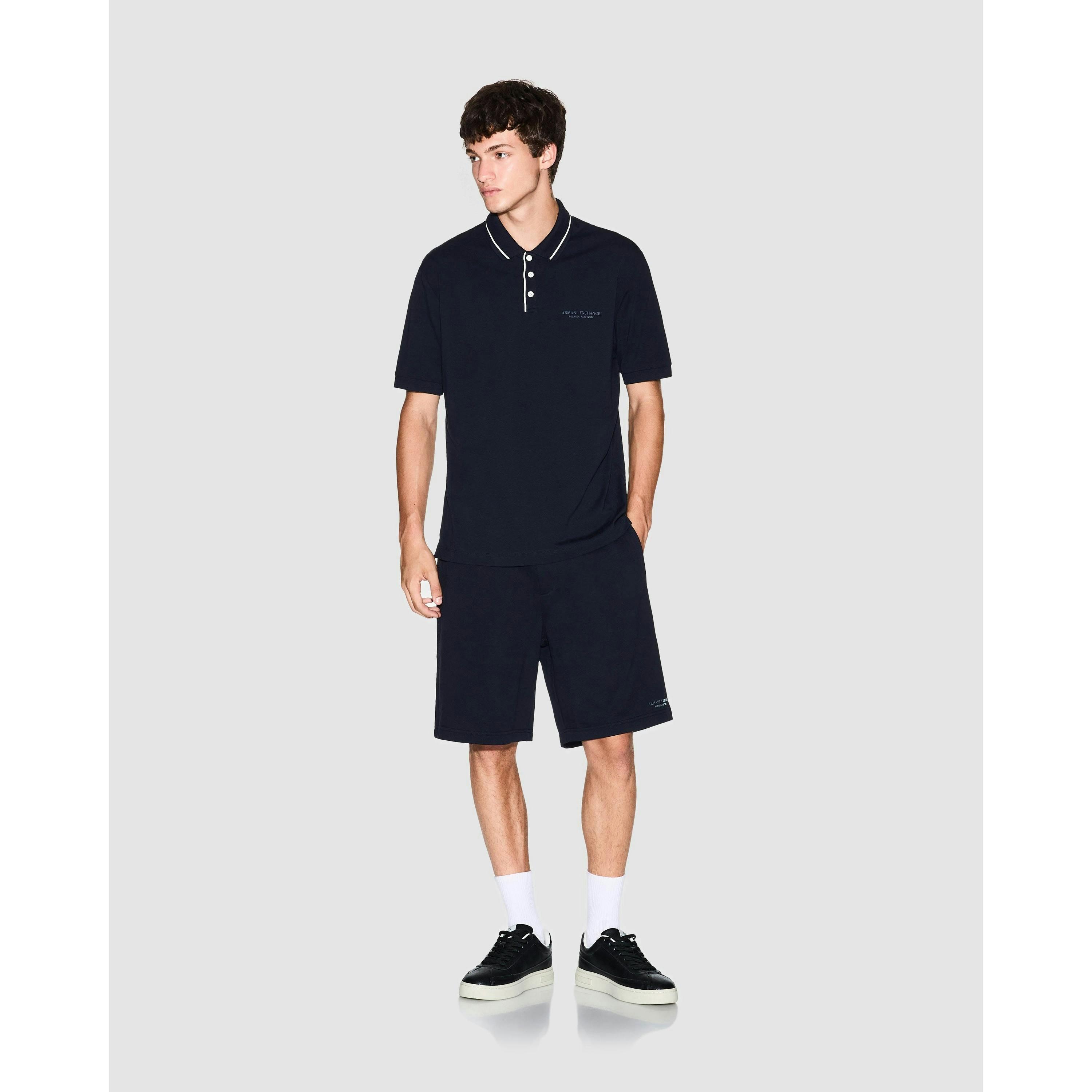 Armani Exchange Polo Shirt  in Grey , view 4 of 4