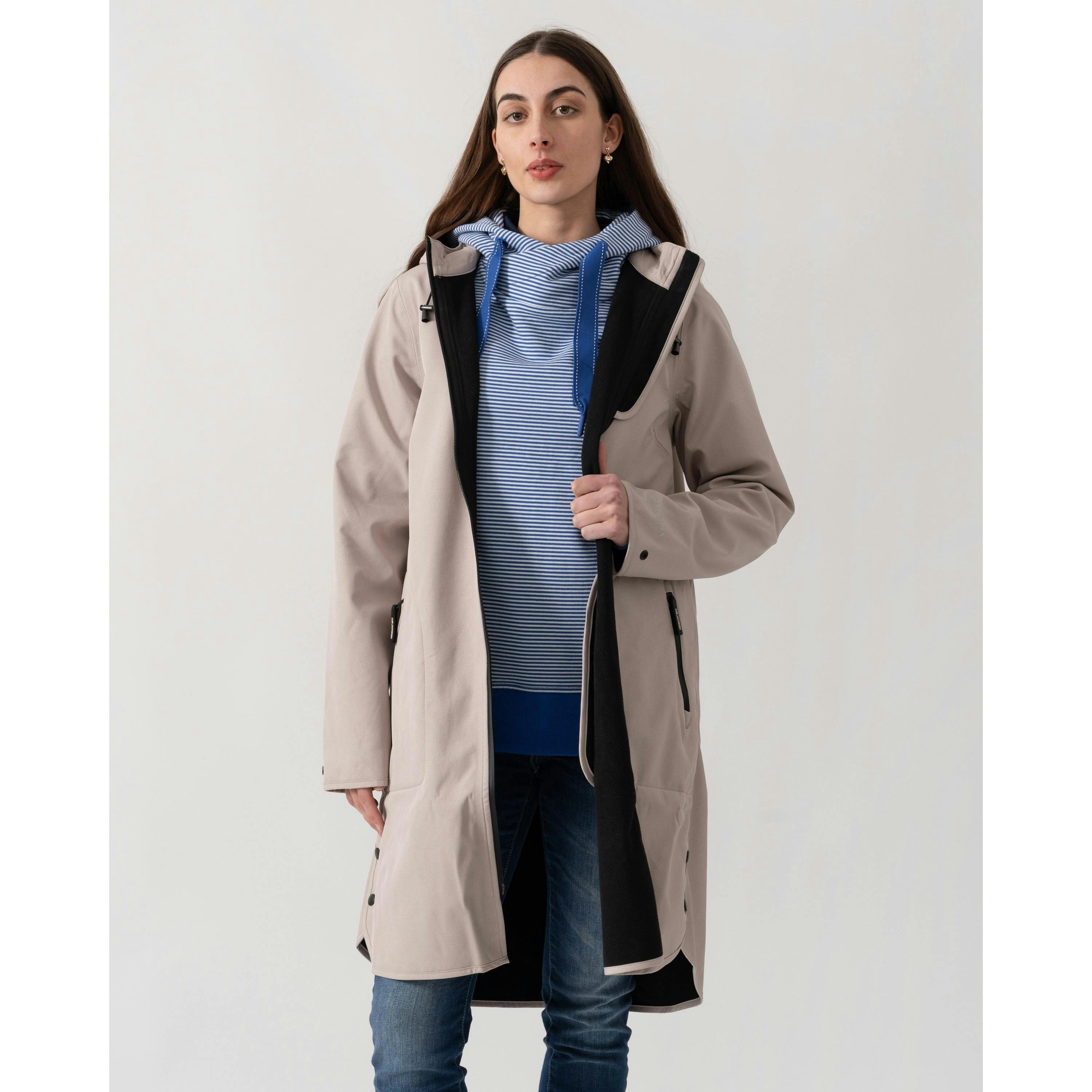 Isle Jacobsen Raincoat  in White , view 1 of 6