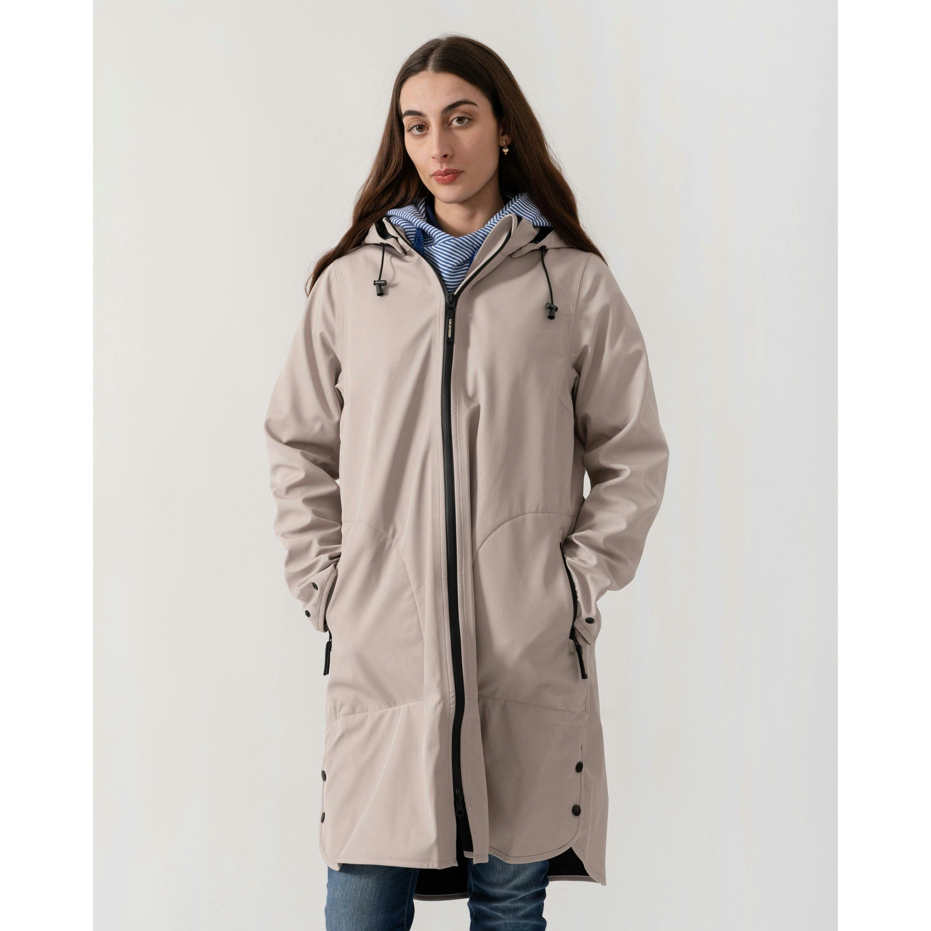 Isle Jacobsen Raincoat  in Grey , view 5 of 6